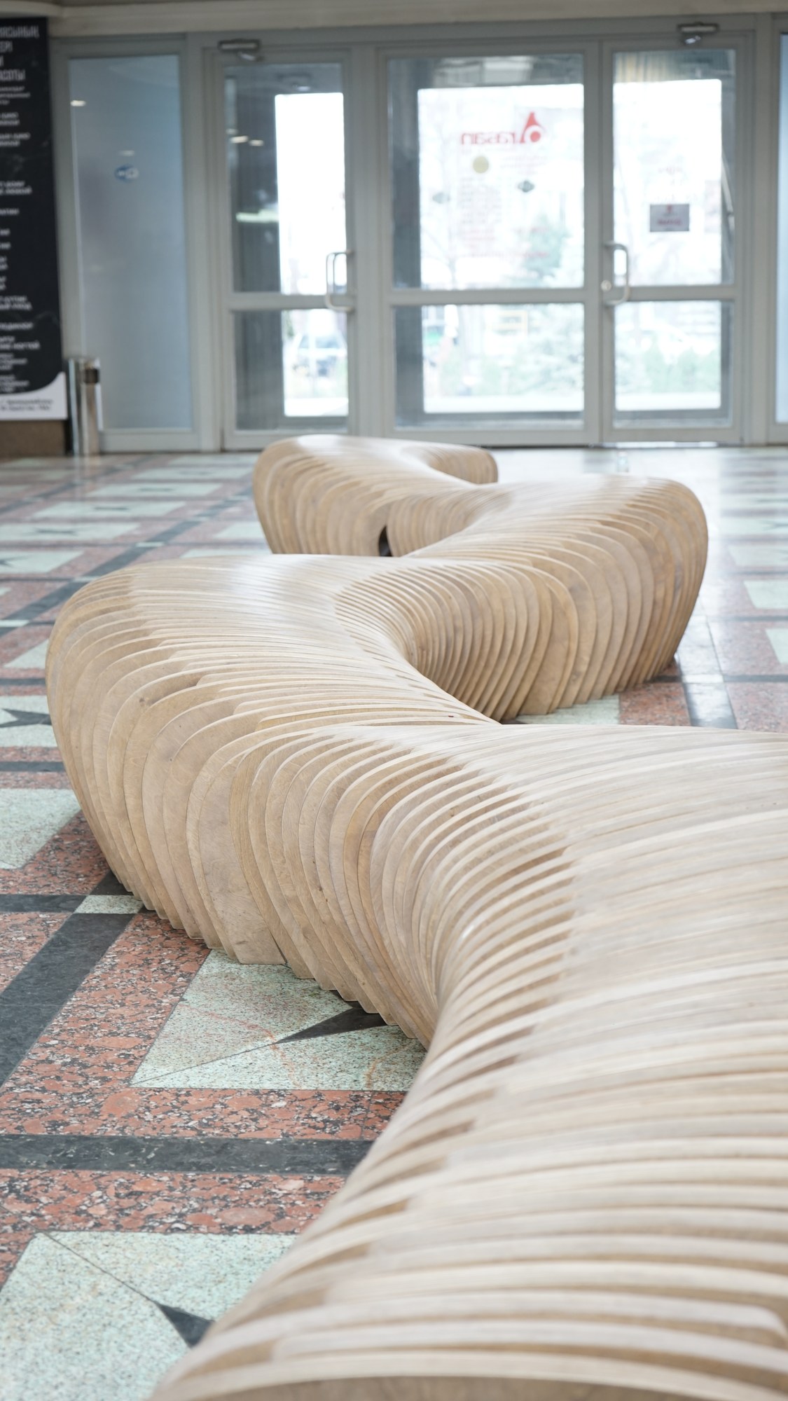 Arasan Spa, Almaty — parametric bench L1.8 · photo 3 of 12