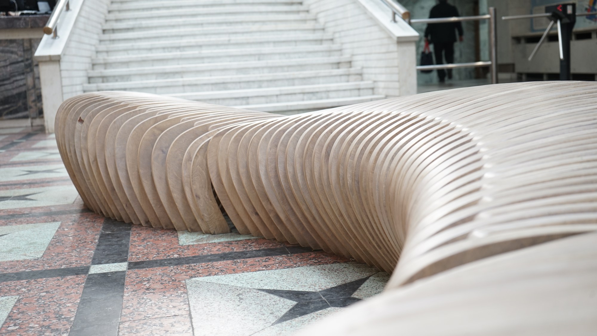 Arasan Spa, Almaty — parametric bench L1.8 · photo 7 of 12