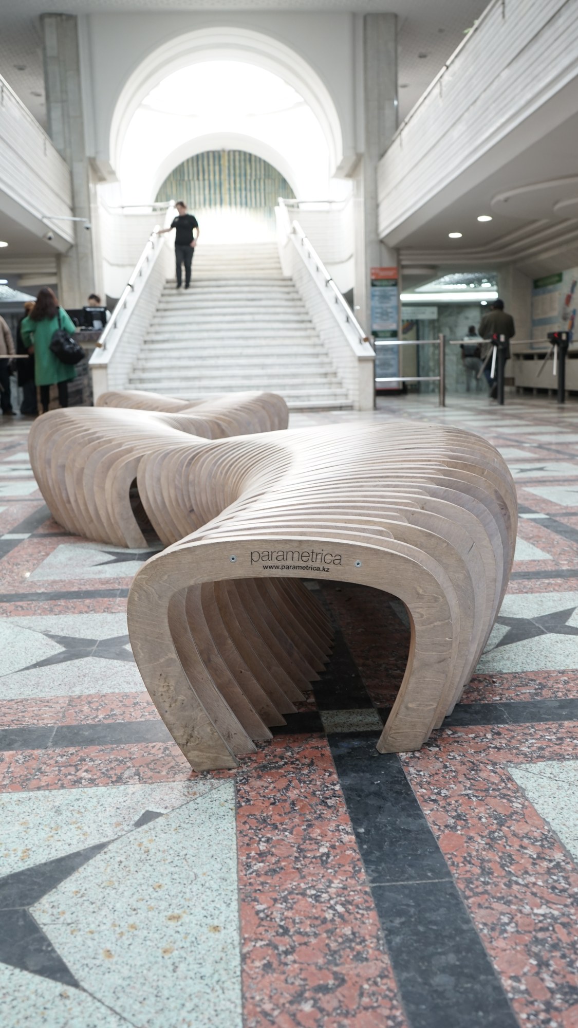 Arasan Spa, Almaty — parametric bench L1.8 · photo 8 of 12