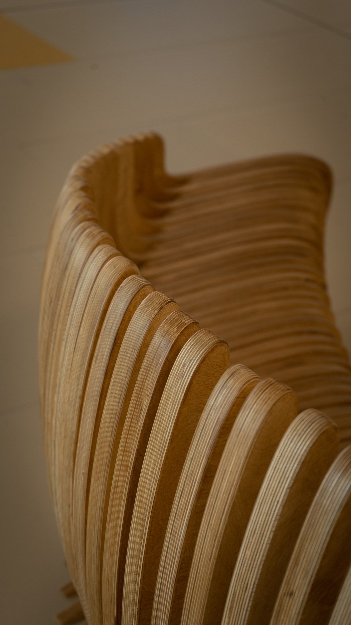 Parametric bench S4.124 at Almaty International Airport · photo 4 of 6
