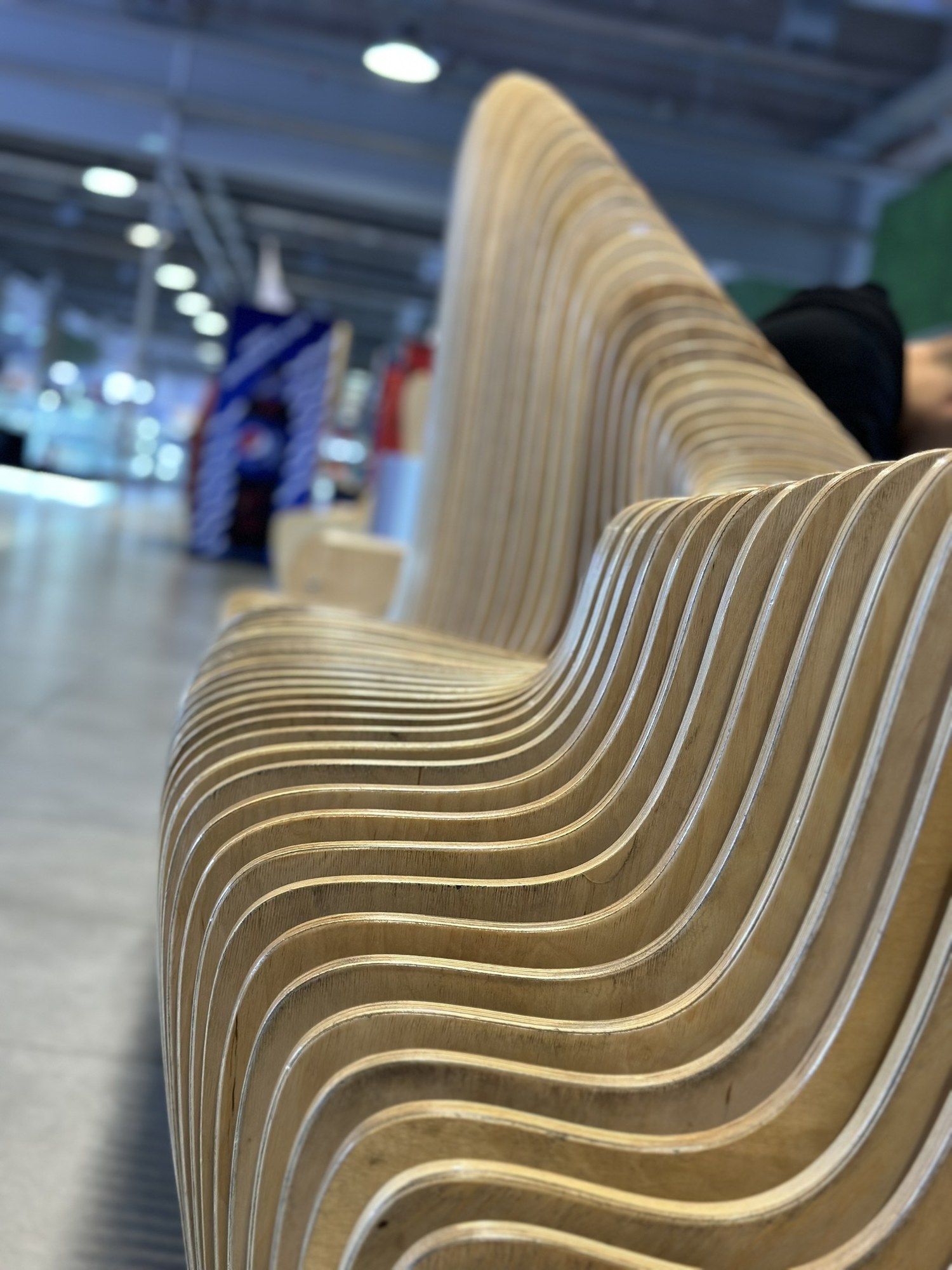 GRAND PARK mall, Almaty — parametric benches by Parametrica · photo 8 of 8