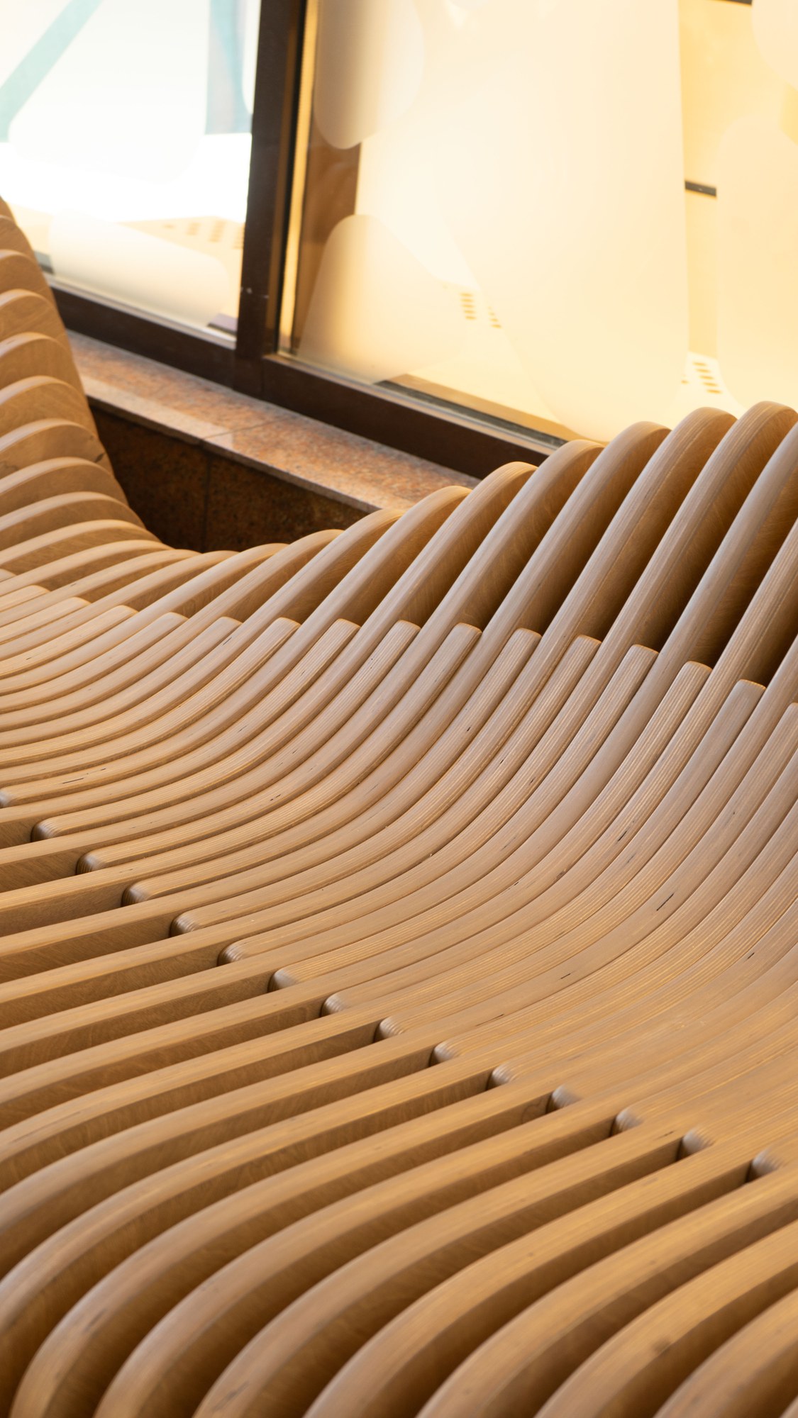 Parametric bench S3.431 at IQOS Almaty · photo 1 of 7