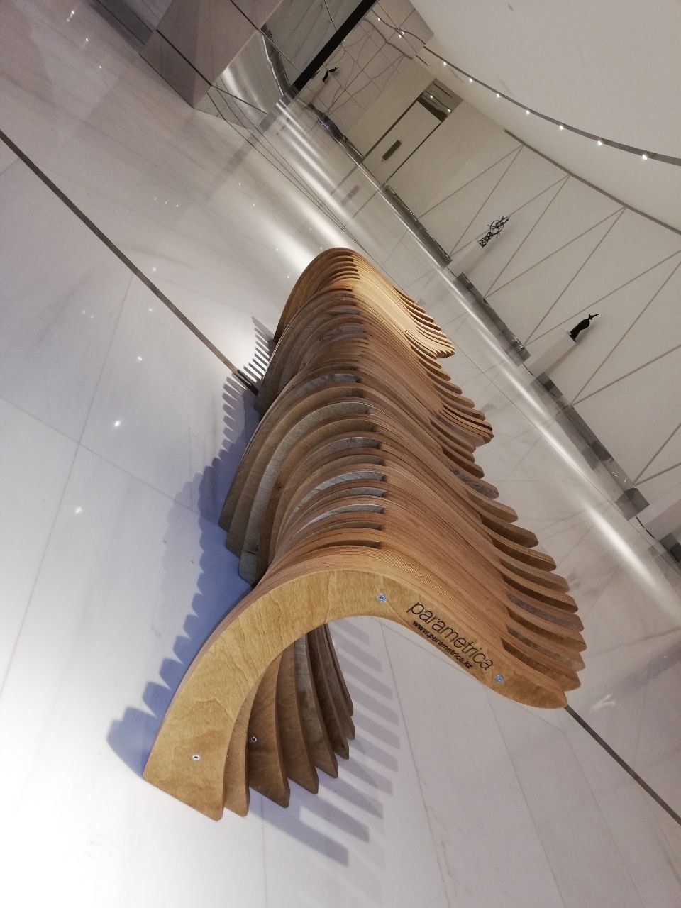 Nazarbayev Centre, Astana — parametric bench T2.31 · photo 5 of 8