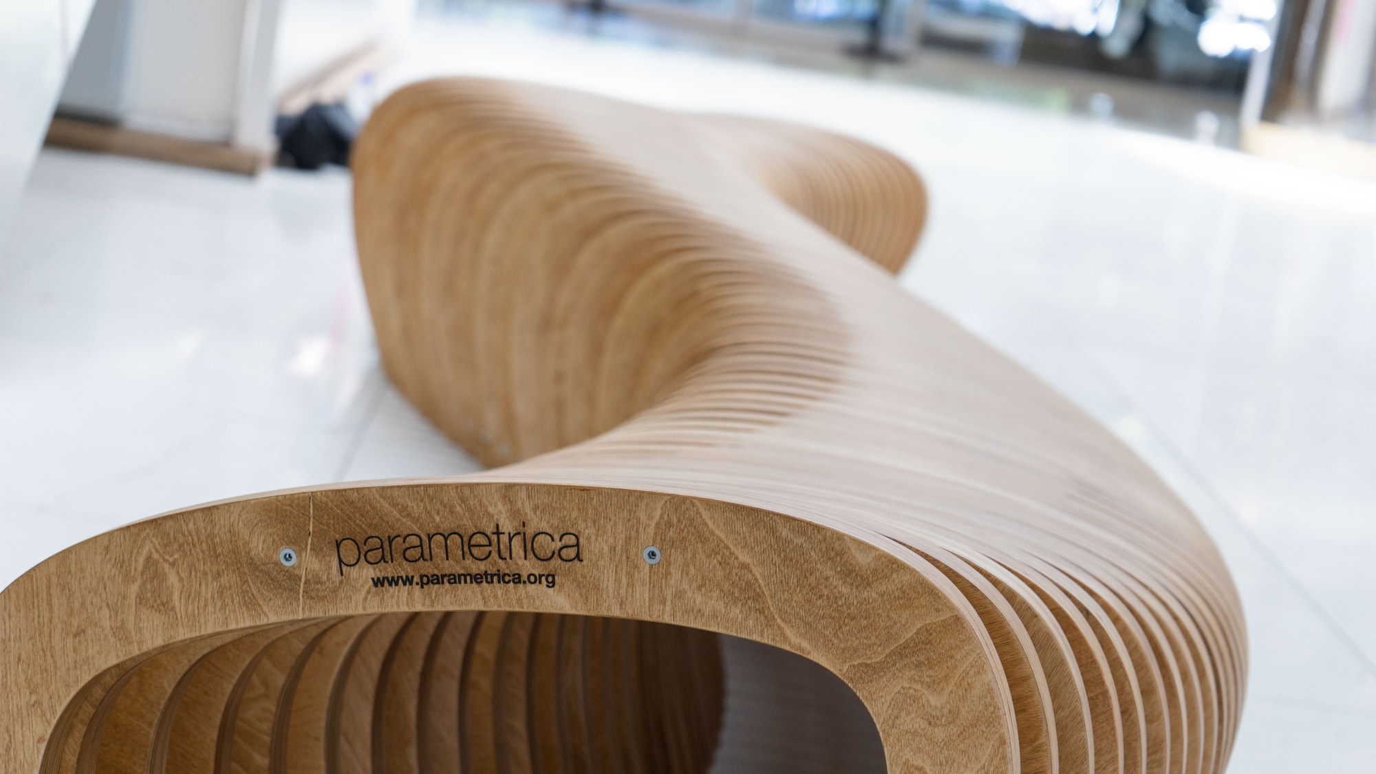 Parametric bench L2.1 at NEXT Mall Tashkent · photo 7 of 12