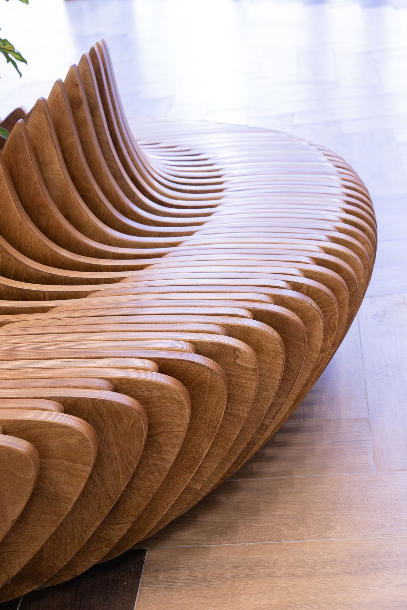 Parametric bench P4.52 at ORKEN School Aktau · photo 10 of 12