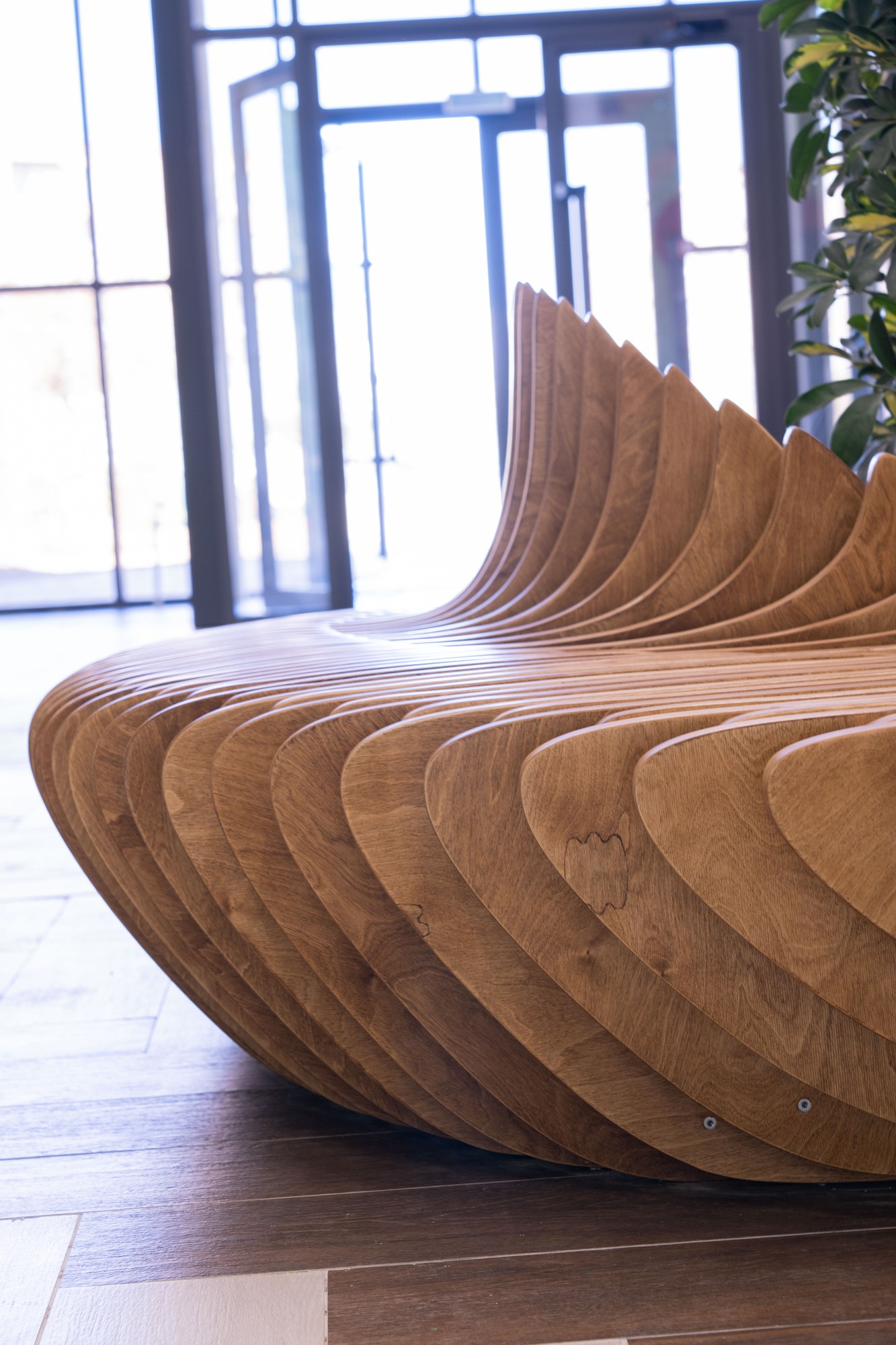 Parametric bench P4.52 at ORKEN School Aktau · photo 12 of 12