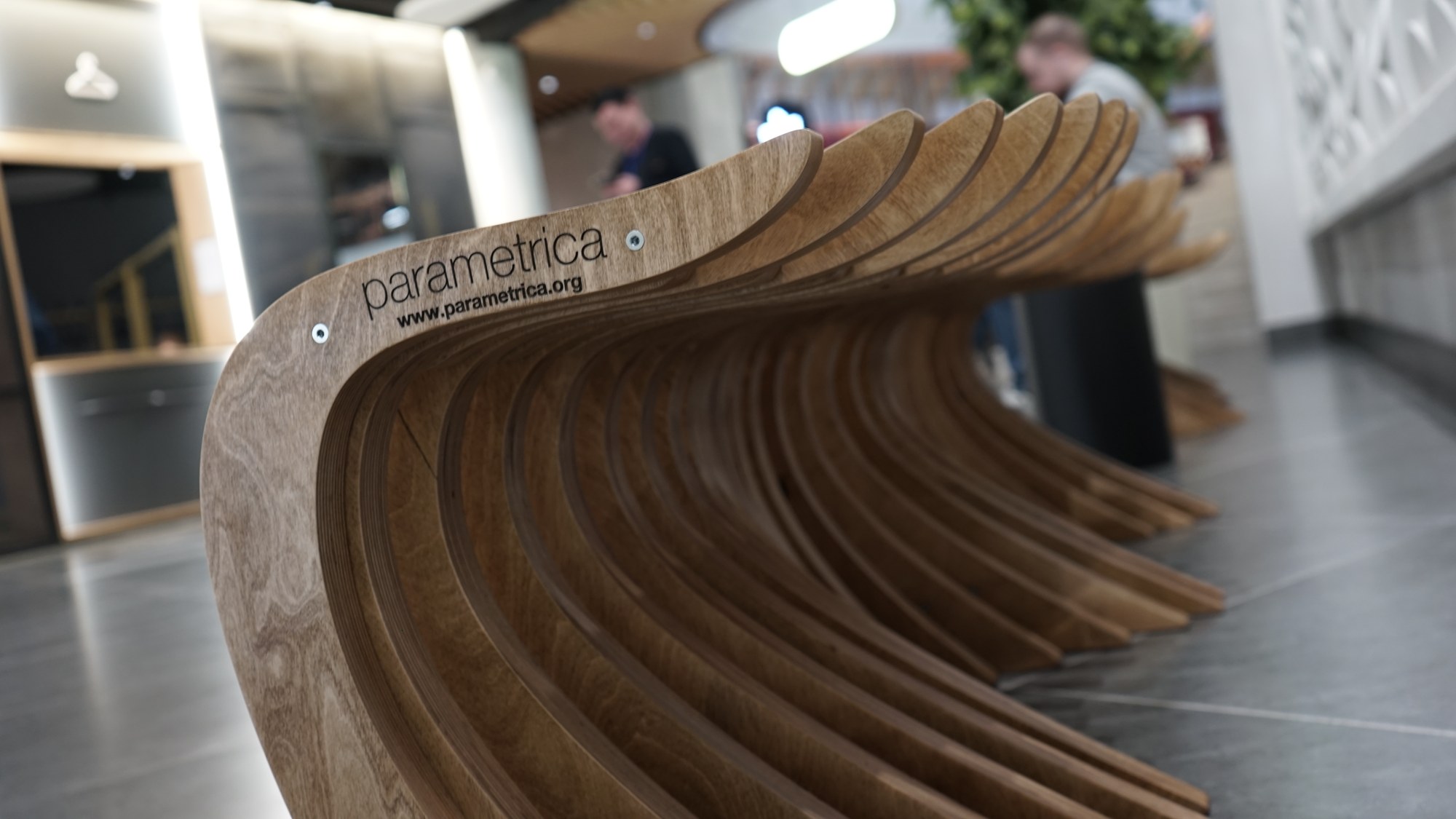 PLATFORMA Foodmarket, Almaty — parametric bench T2.31 · photo 2 of 9