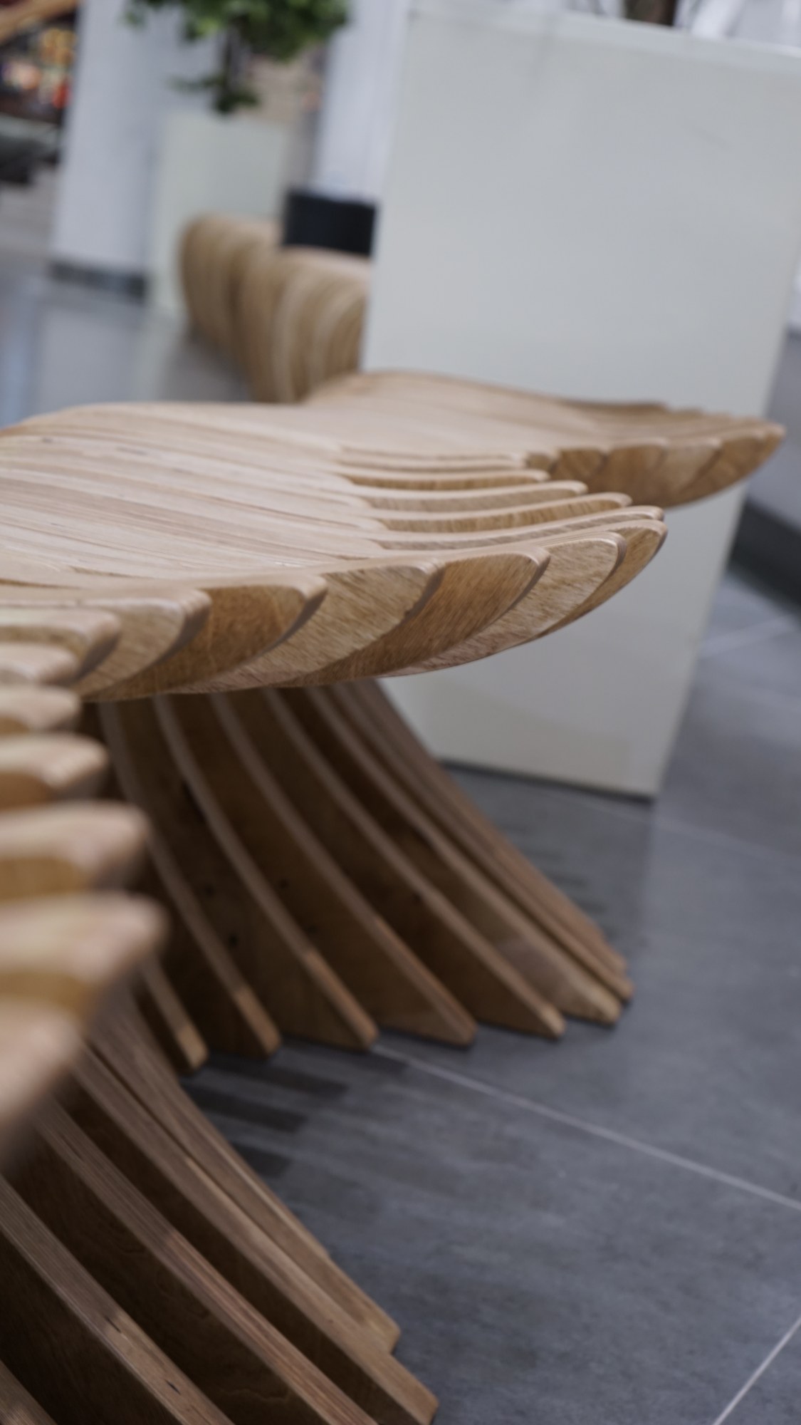 PLATFORMA Foodmarket, Almaty — parametric bench T2.31 · photo 9 of 9