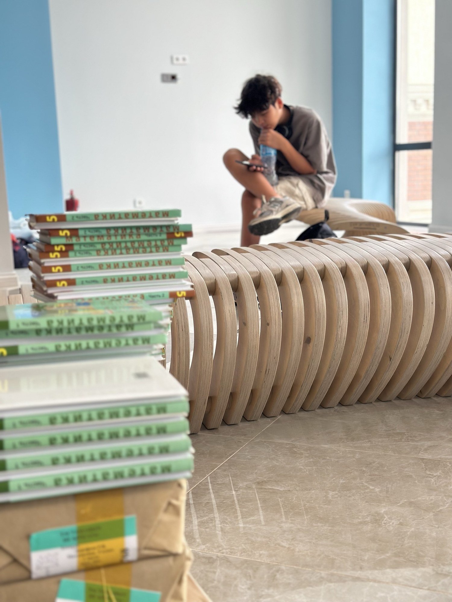 UMKA Leader’s school, Almaty — parametric benches