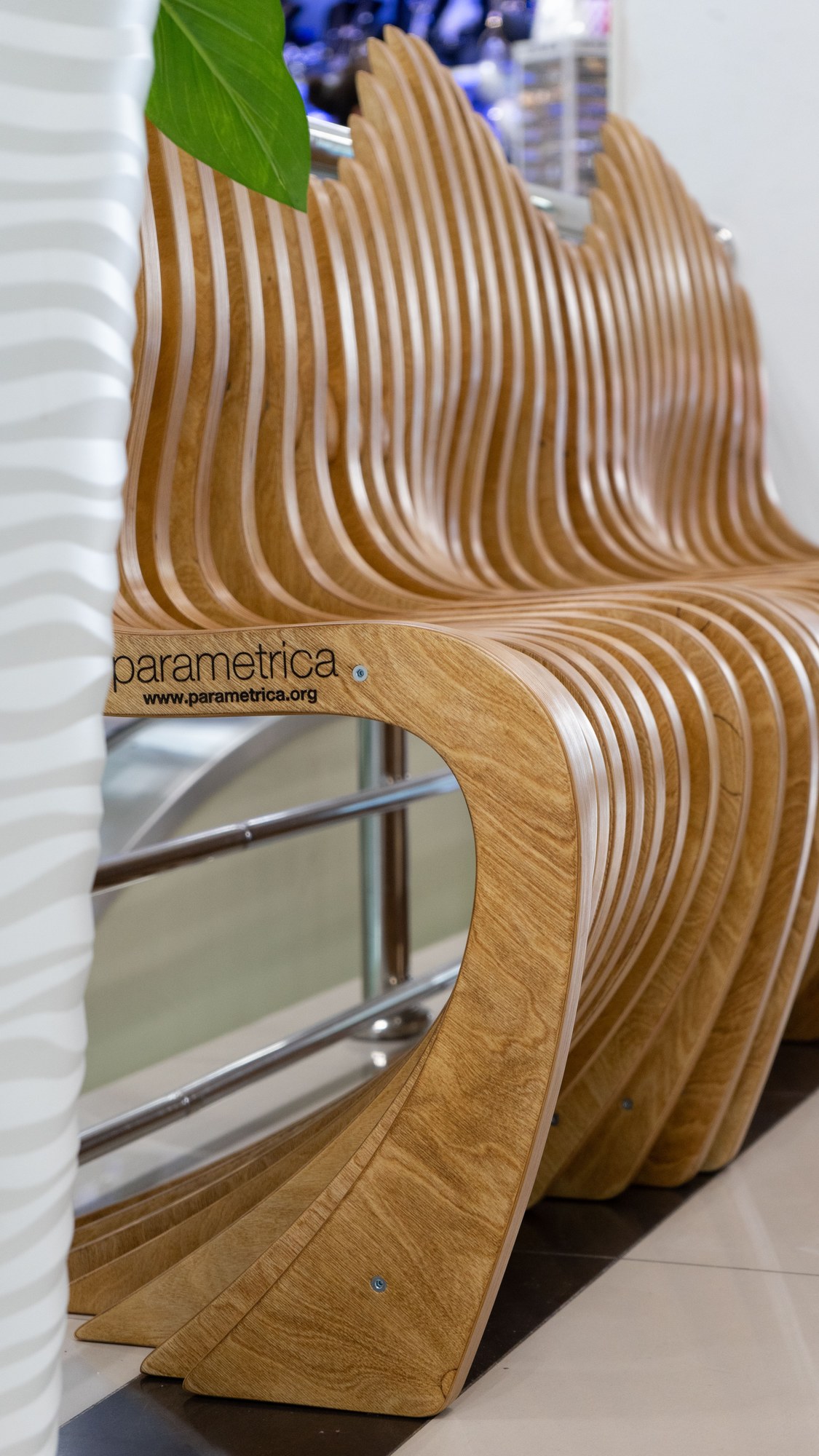Parametric bench ST1.31 at YUG CITY Shymkent · photo 2 of 11