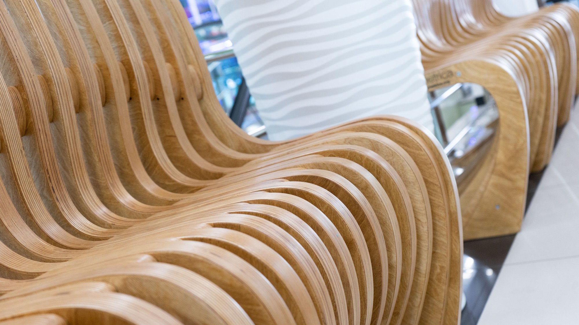Parametric bench ST1.31 at YUG CITY Shymkent · photo 3 of 11