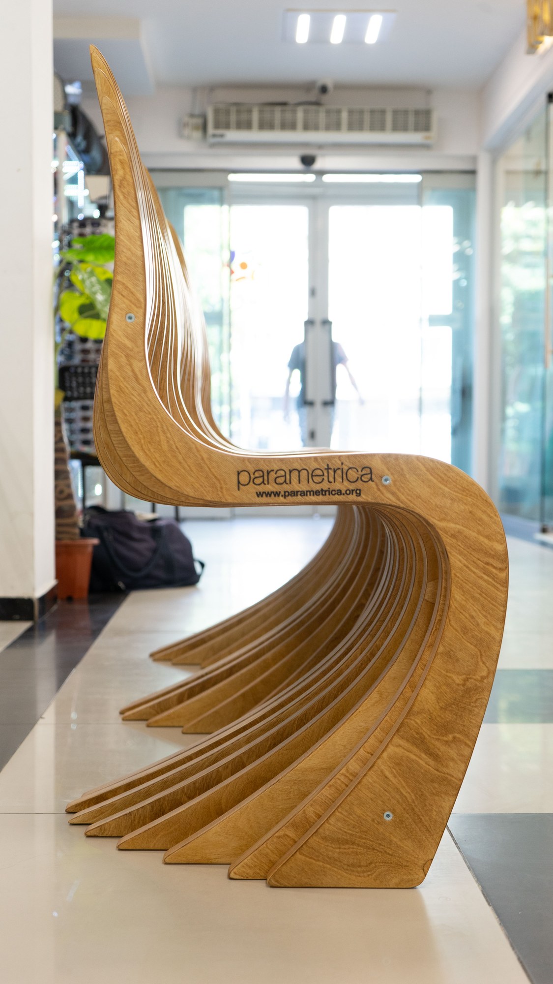 Parametric bench ST1.31 at YUG CITY Shymkent · photo 7 of 11