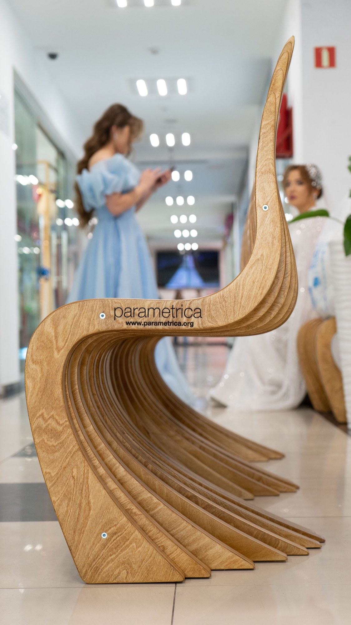 Parametric bench ST1.31 at YUG CITY Shymkent · photo 11 of 11