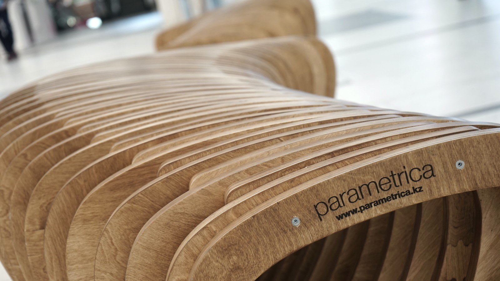 SPUTNIK Mall, Almaty — parametric bench L1.8 · photo 4 of 4