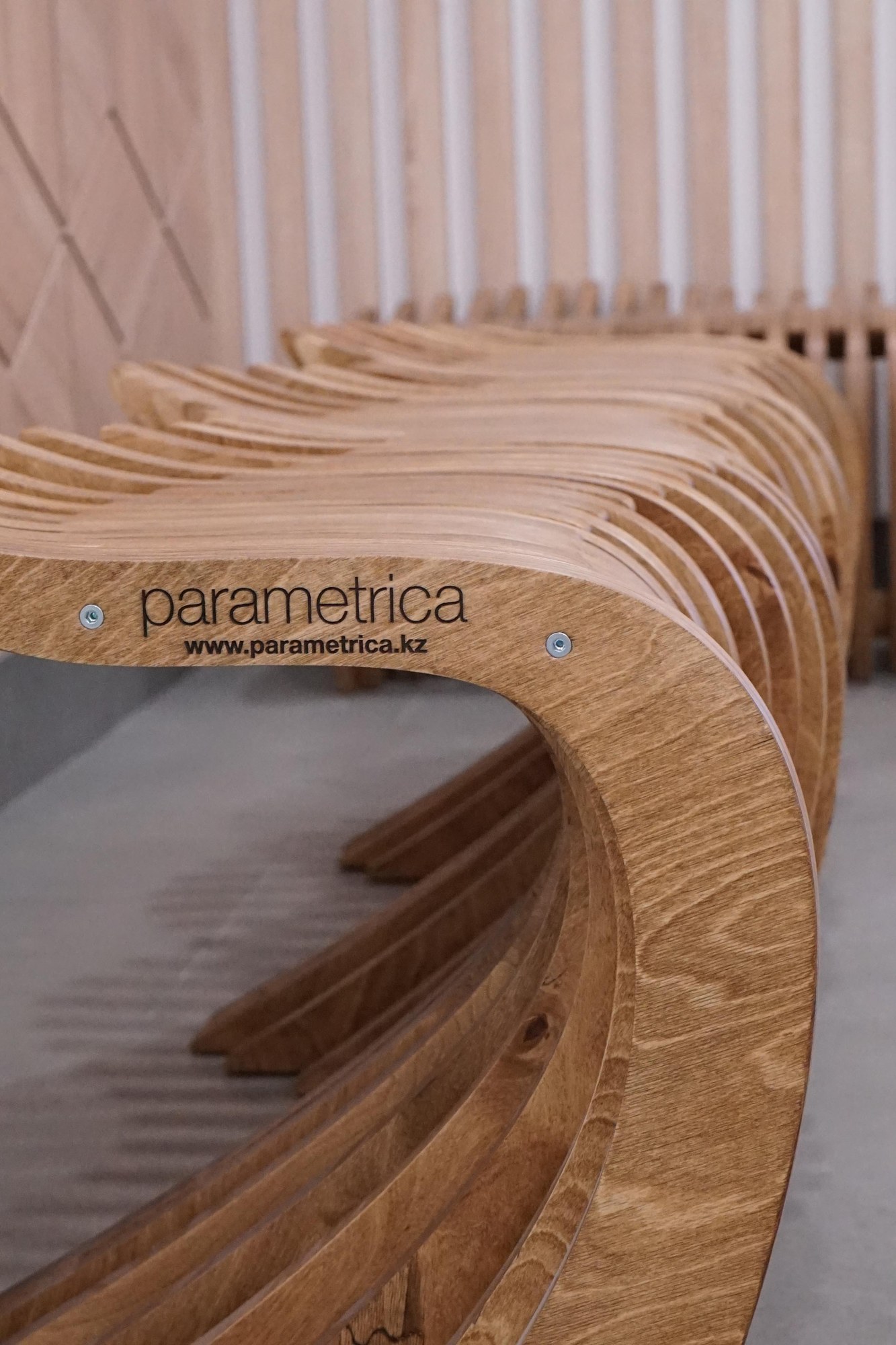 SPUTNIK Mall, Almaty — parametric bench T2.31 · photo 1 of 4