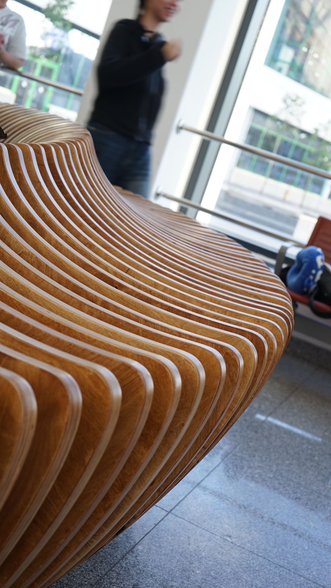 Parametric bench Gi-5.1 at Astana International Airport Astana · photo 9 of 9