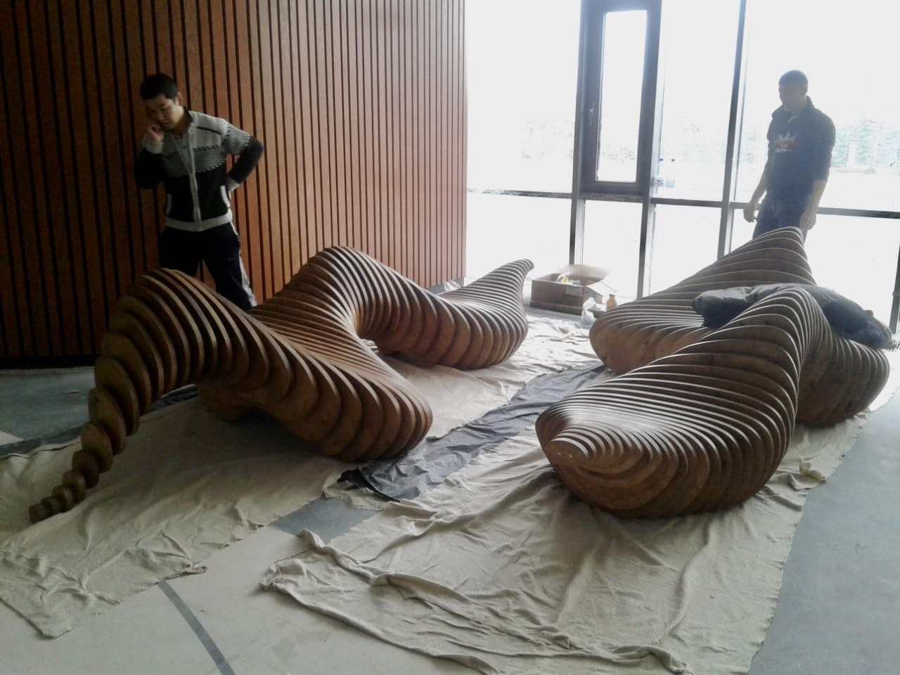 ERZO, Astana — parametric bench V1.36 · photo 2 of 12