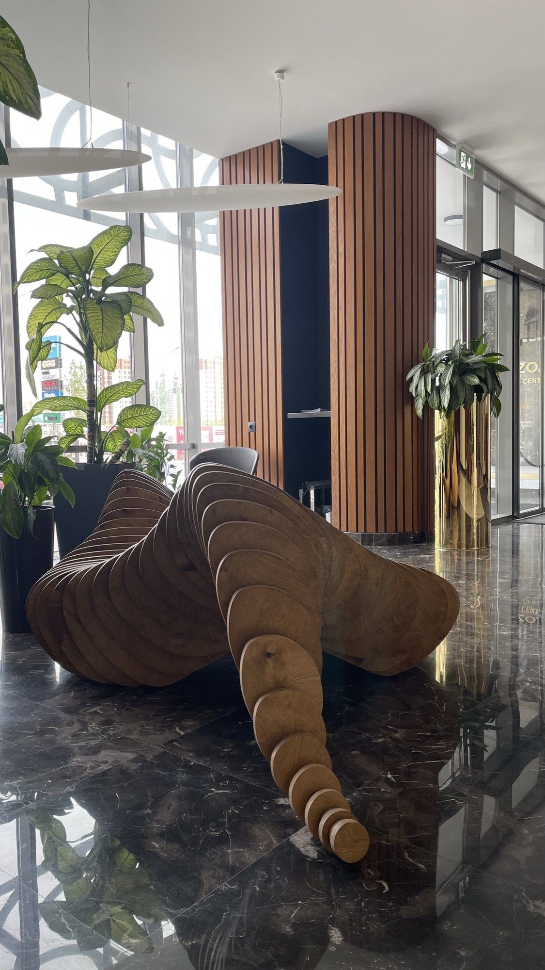 ERZO, Astana — parametric bench V1.36 · photo 3 of 12