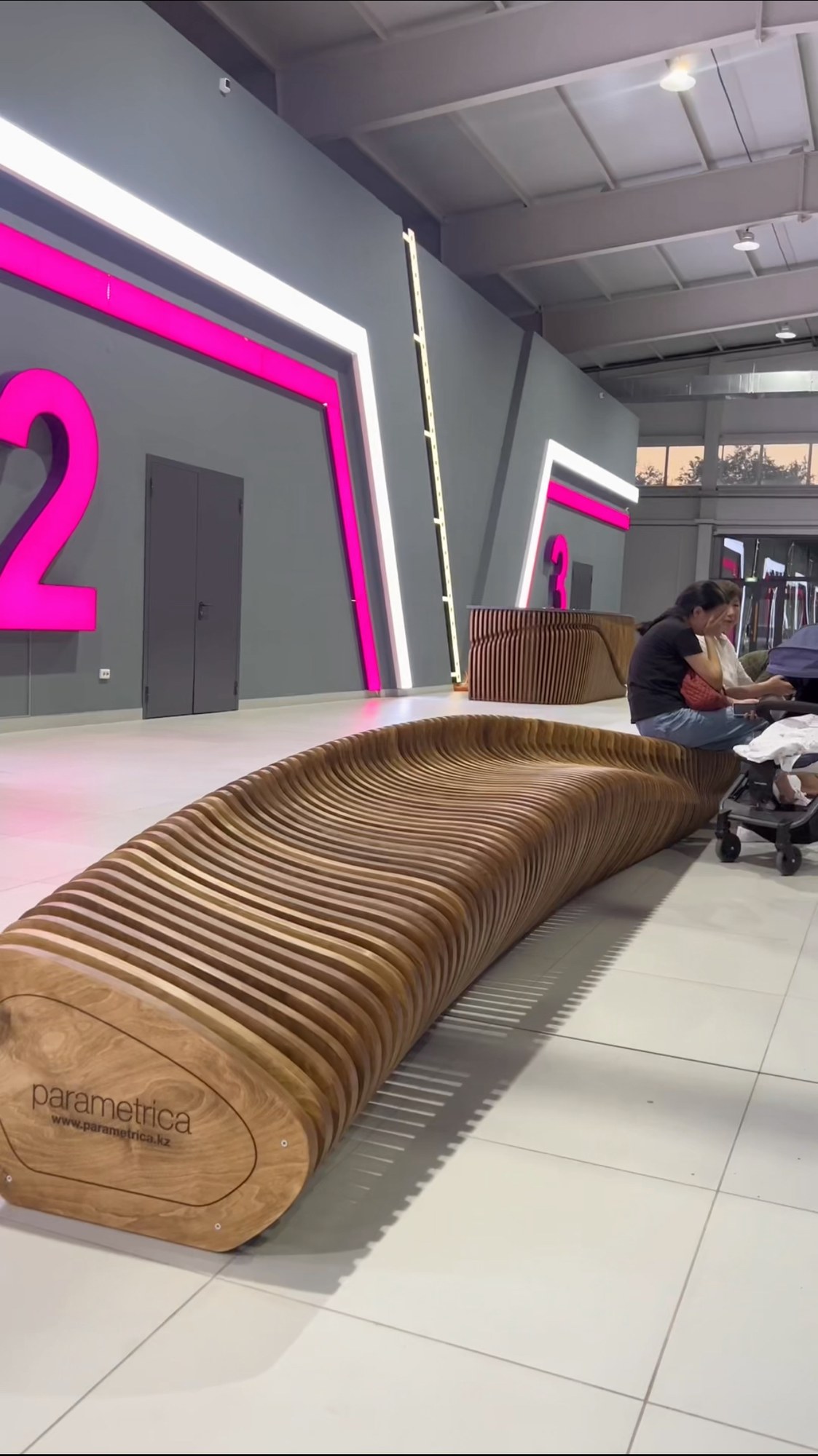 RABBIT Semey, Semey — parametric benches