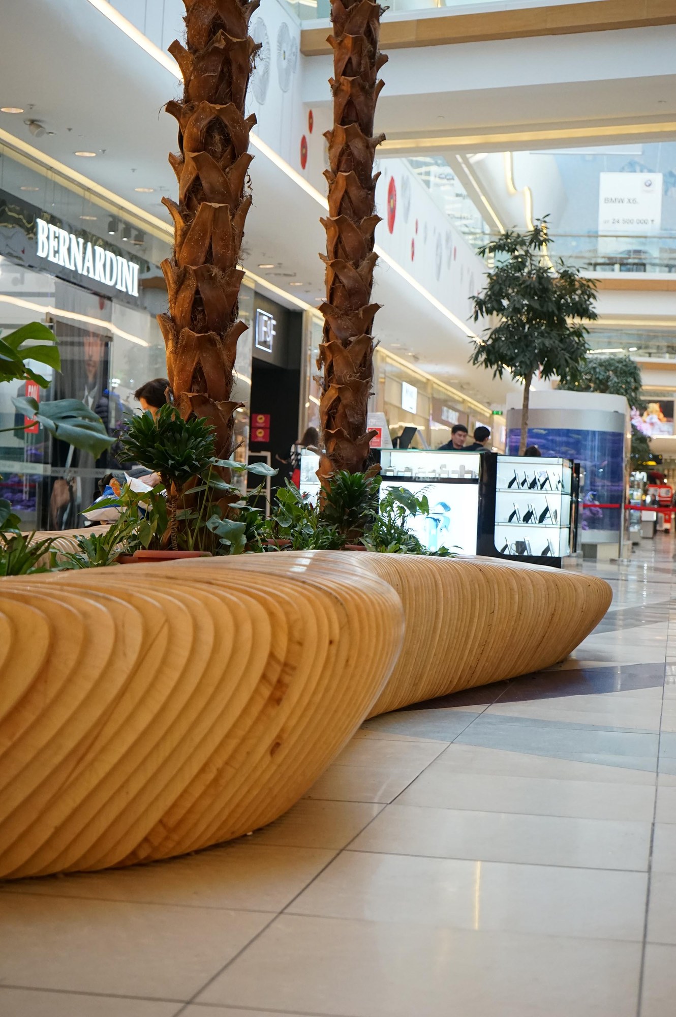 MEGA 2 Almaty, Almaty — parametric benches