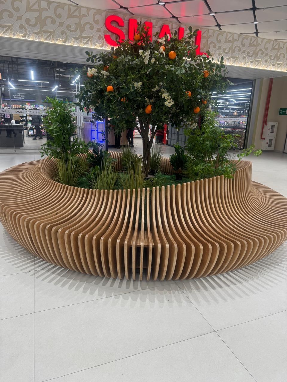 ТРЦ РИО, Kokshetau — parametric benches