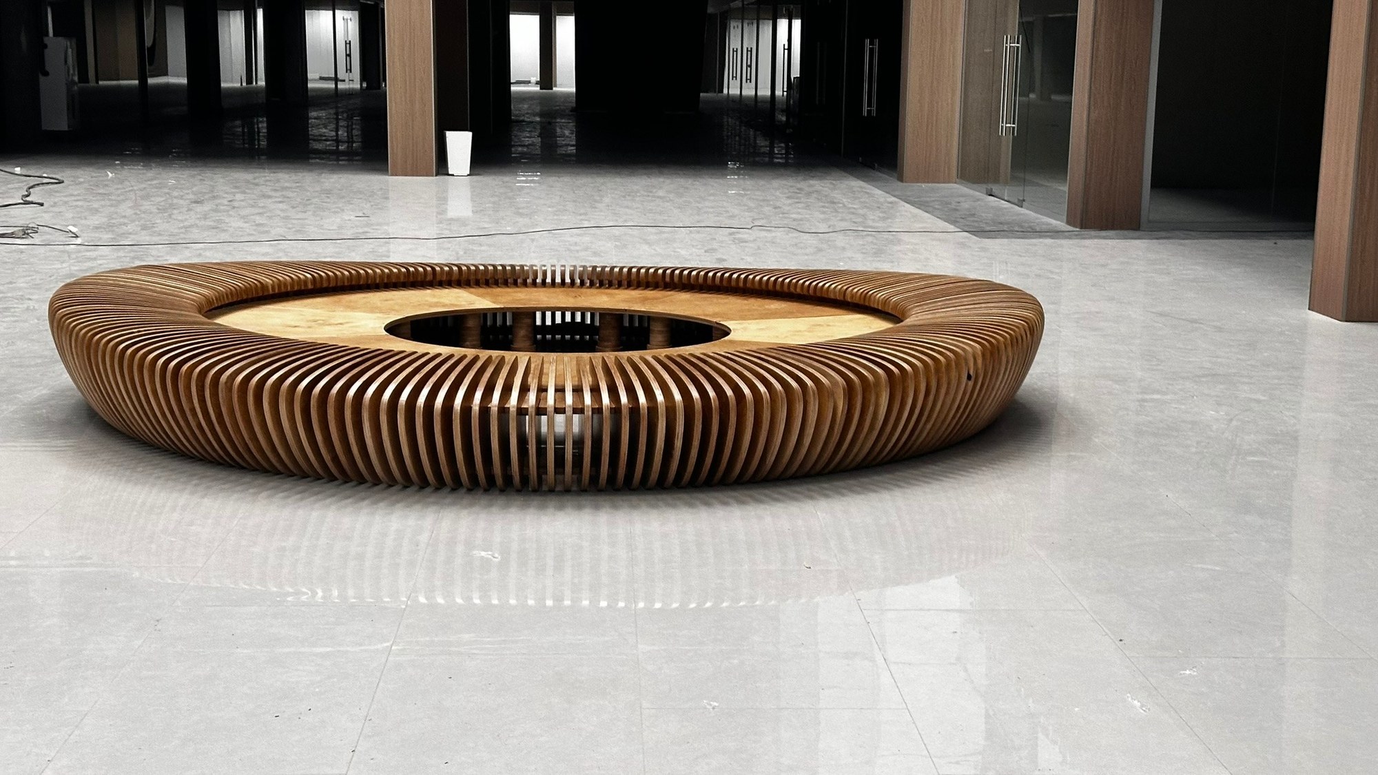 Dala Mall, Shymkent — parametric benches