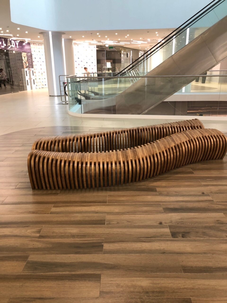 ATRIUM, Mogilev — parametric benches