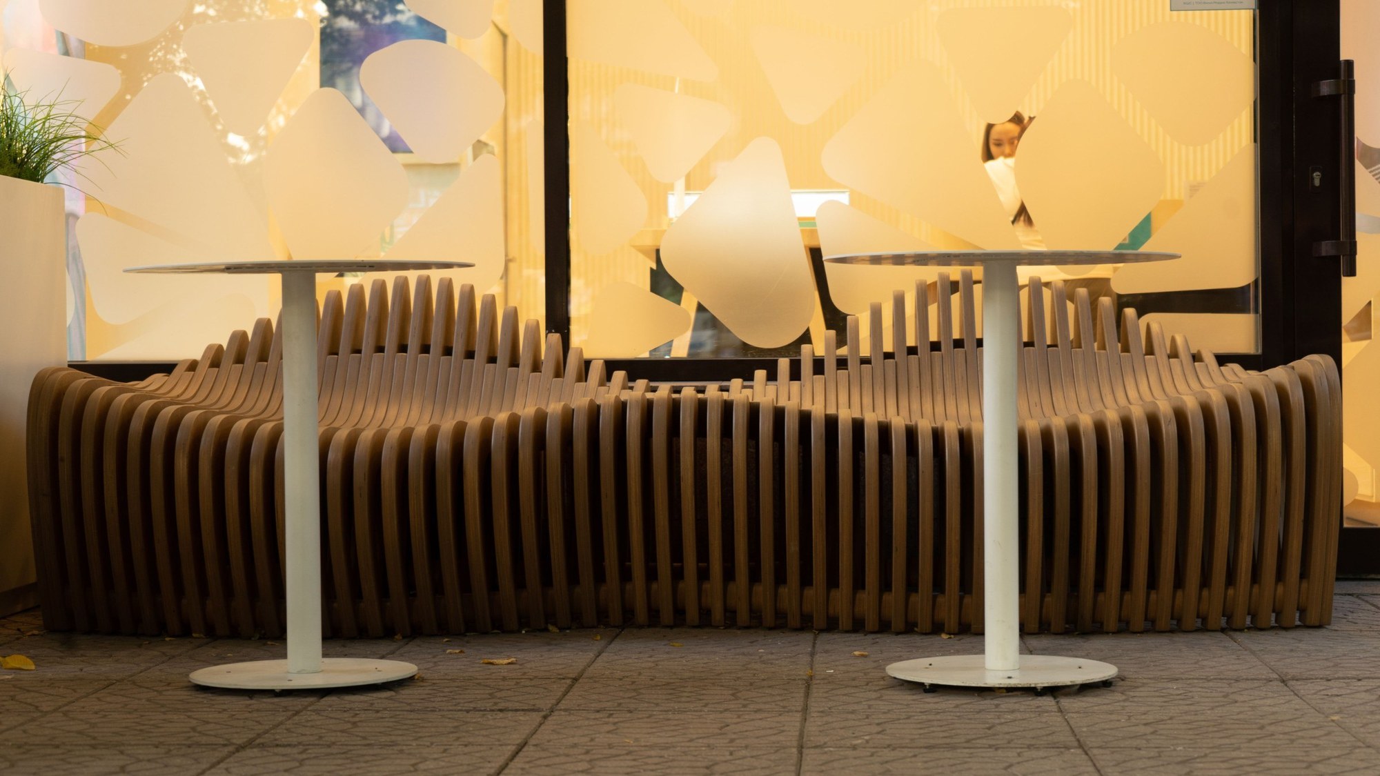 IQOS Space, Almaty — parametric benches