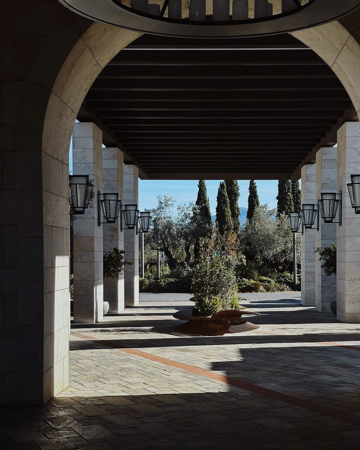 WESTIN COSTA NAVARINO Resort, Palaio Faliro — parametric benches