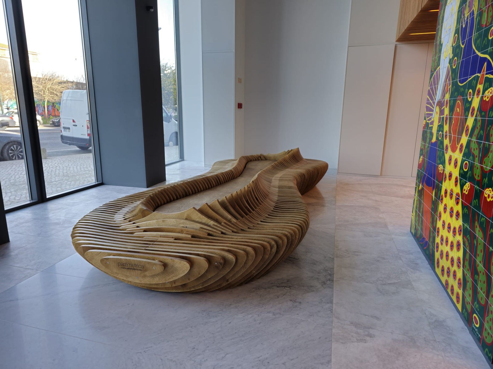 A Tower, Lisbon — parametric benches