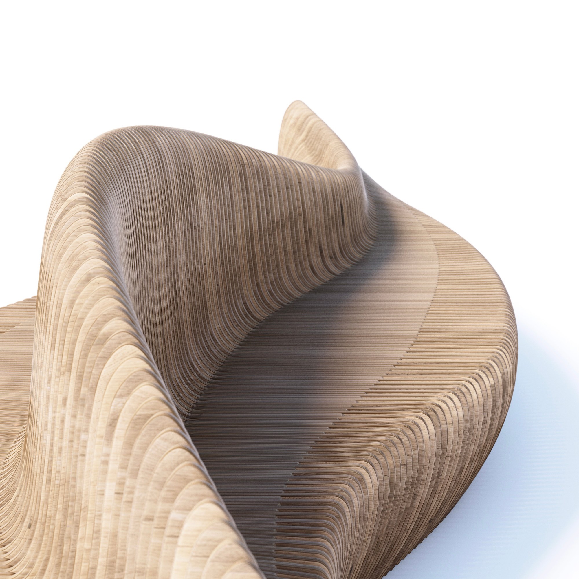 Parametric bench F2.81 — view · photo 2 of 6