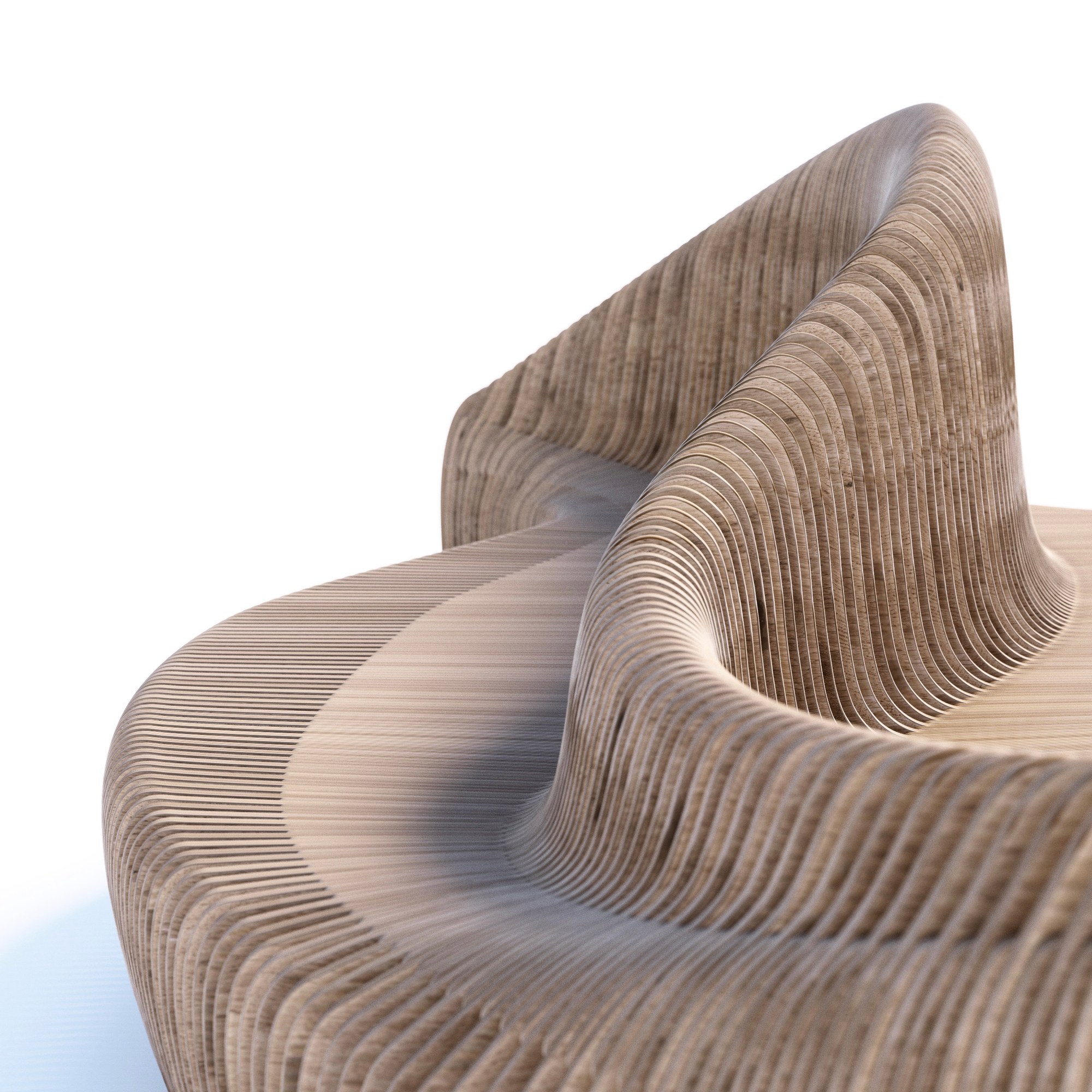 Parametric bench F2.81 — view · photo 5 of 6