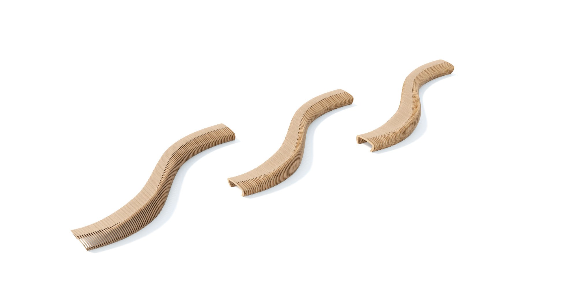 Parametric bench F4.1 — view · photo 2 of 6