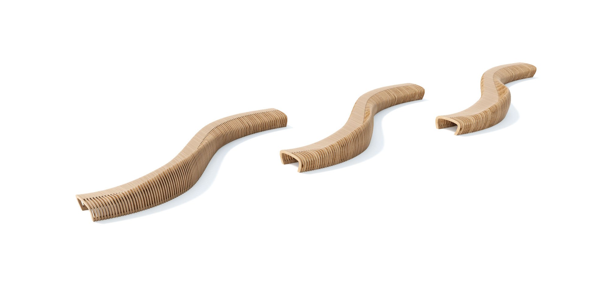 Parametric bench F4.1 — view · photo 4 of 6