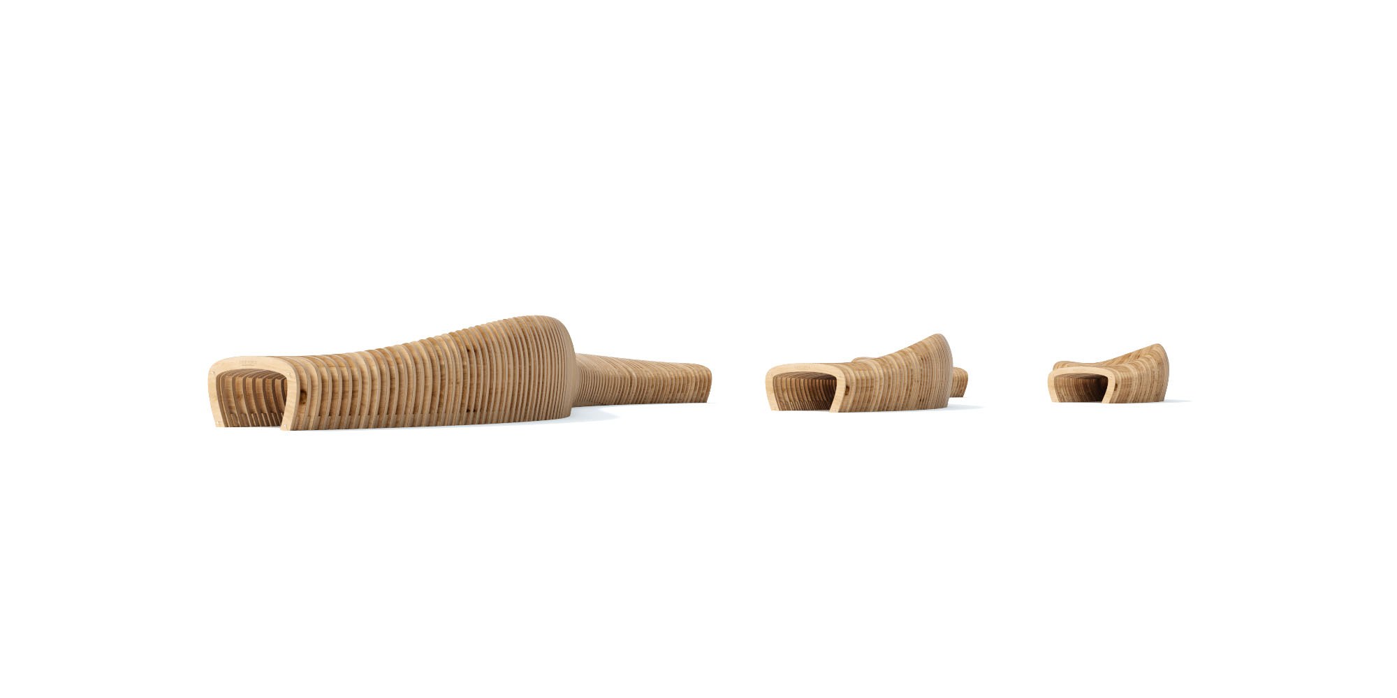 Parametric bench F4.1 — view · photo 5 of 6