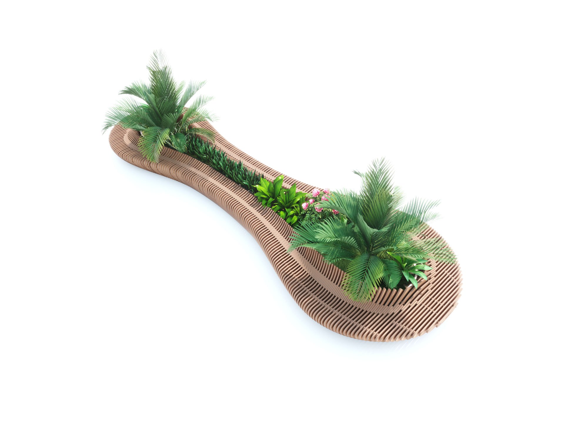 Parametric bench GI-3.11 — view · photo 1 of 6