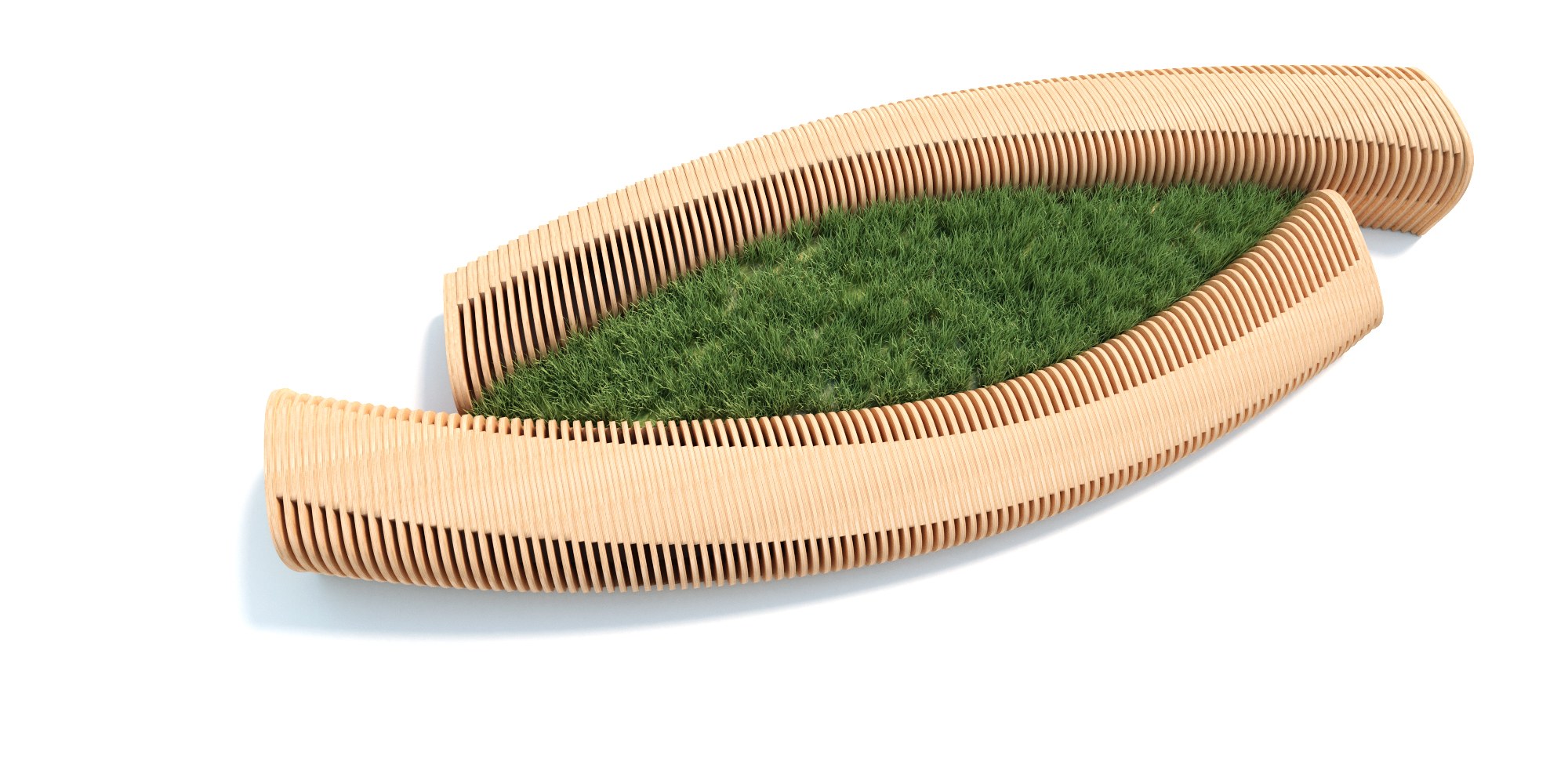 Parametric bench GI-8 — view · photo 1 of 6
