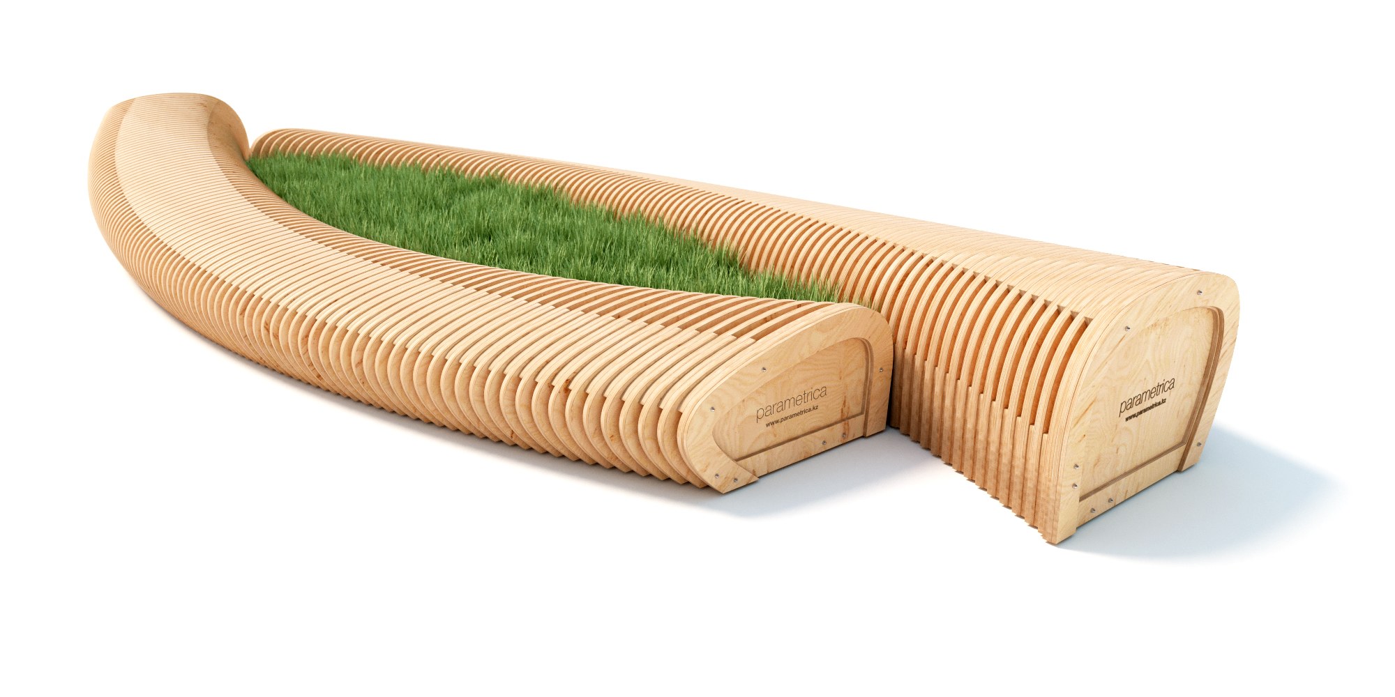 Parametric bench GI-8 — view · photo 3 of 6