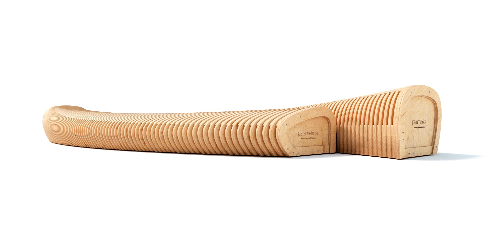 Parametric bench GI-8 — view · photo 4 of 6