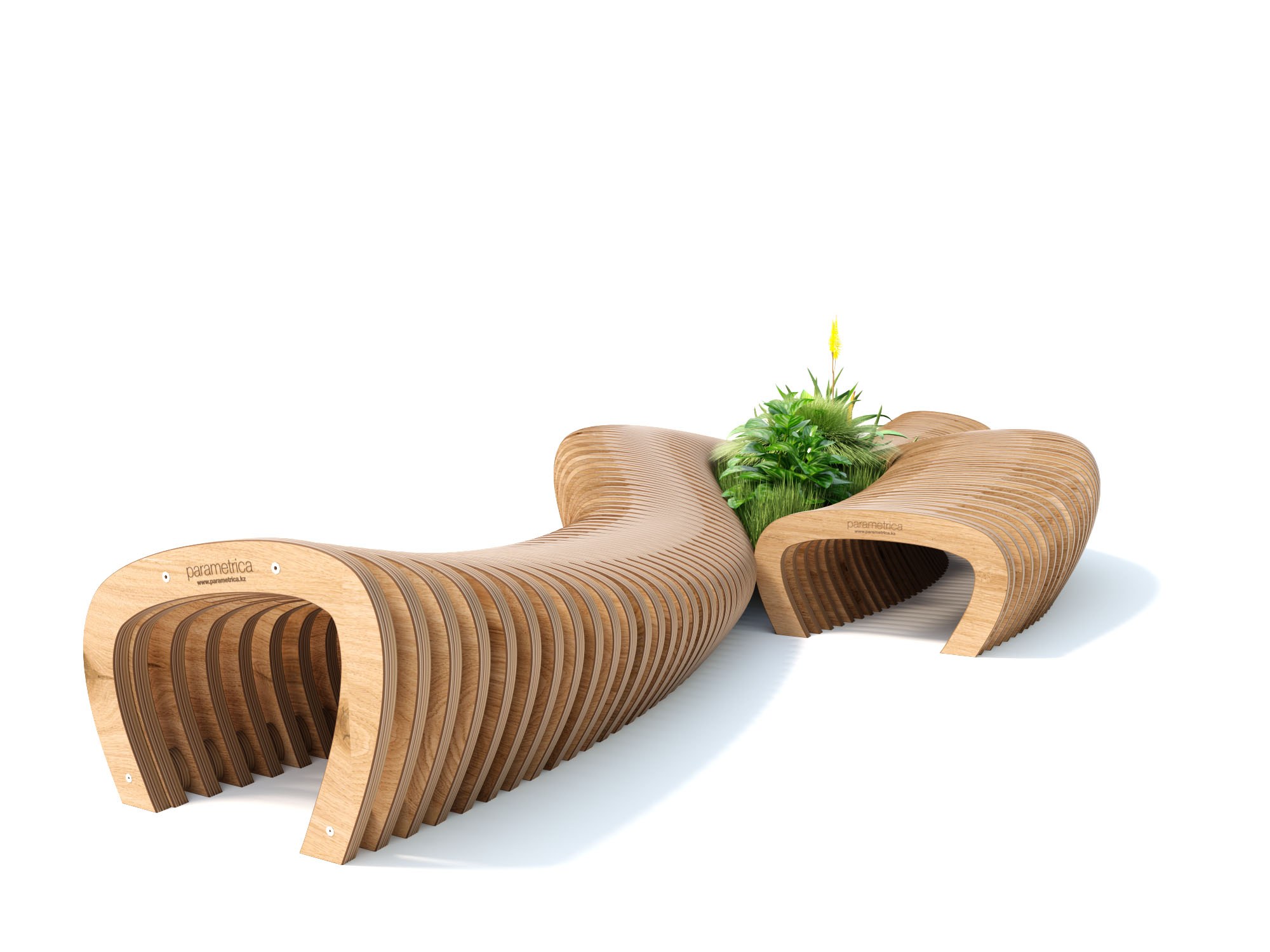 Parametric bench GL2.12 — view · photo 3 of 4