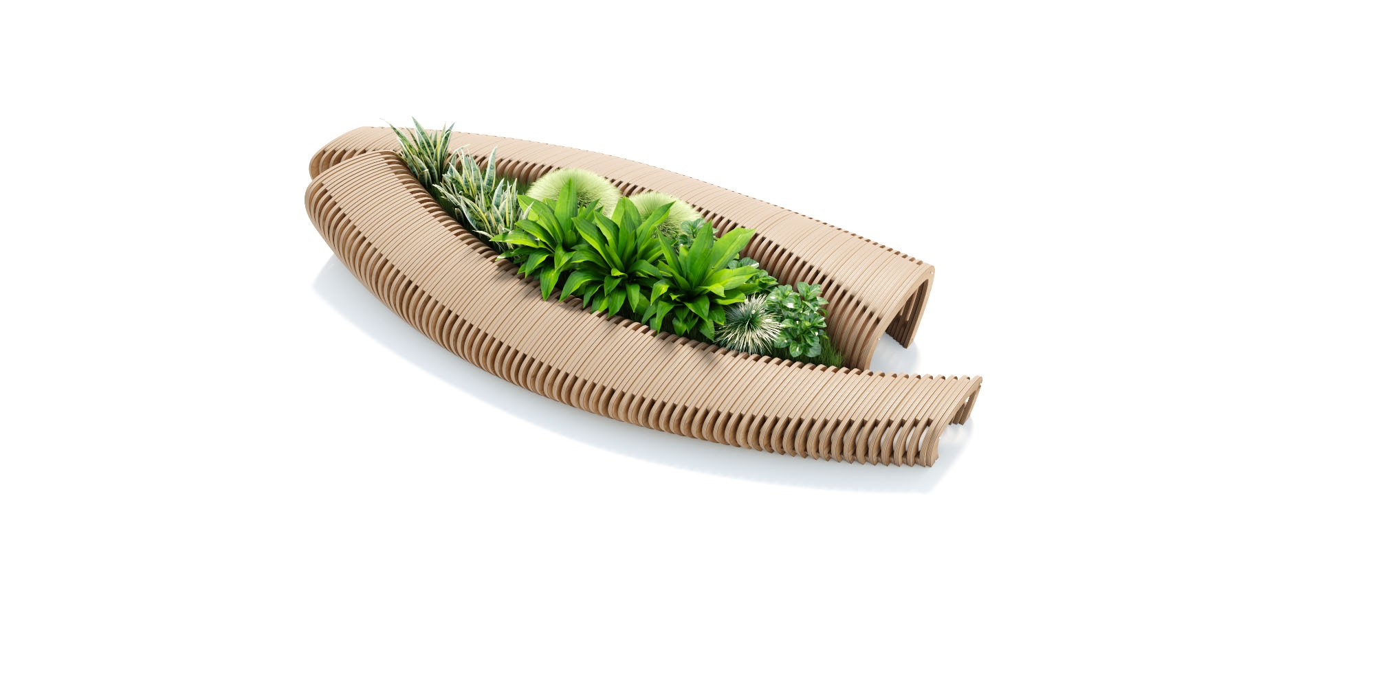 Parametric bench GL4.11 — view · photo 1 of 4