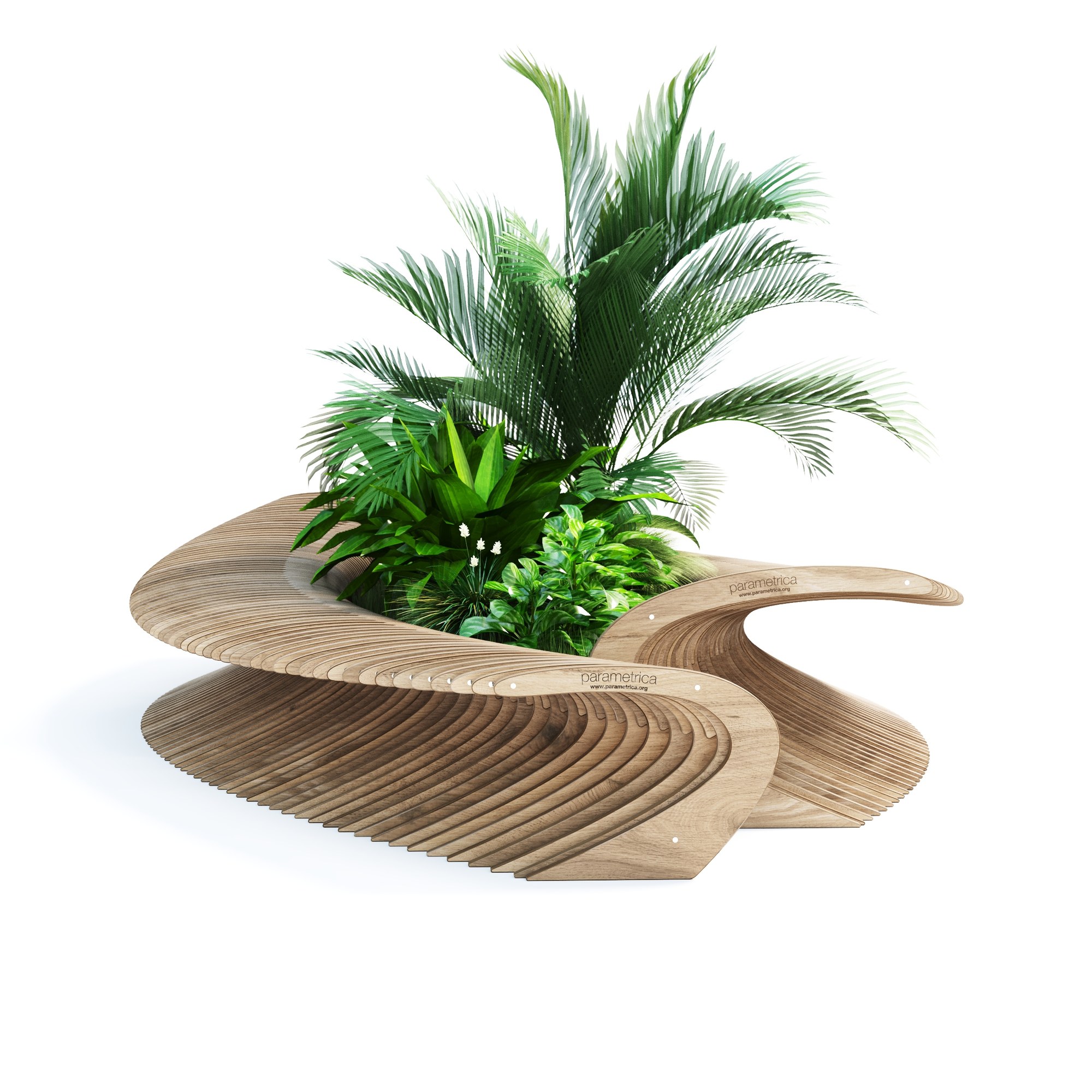 Parametric bench GLT4.1 — view · photo 6 of 6