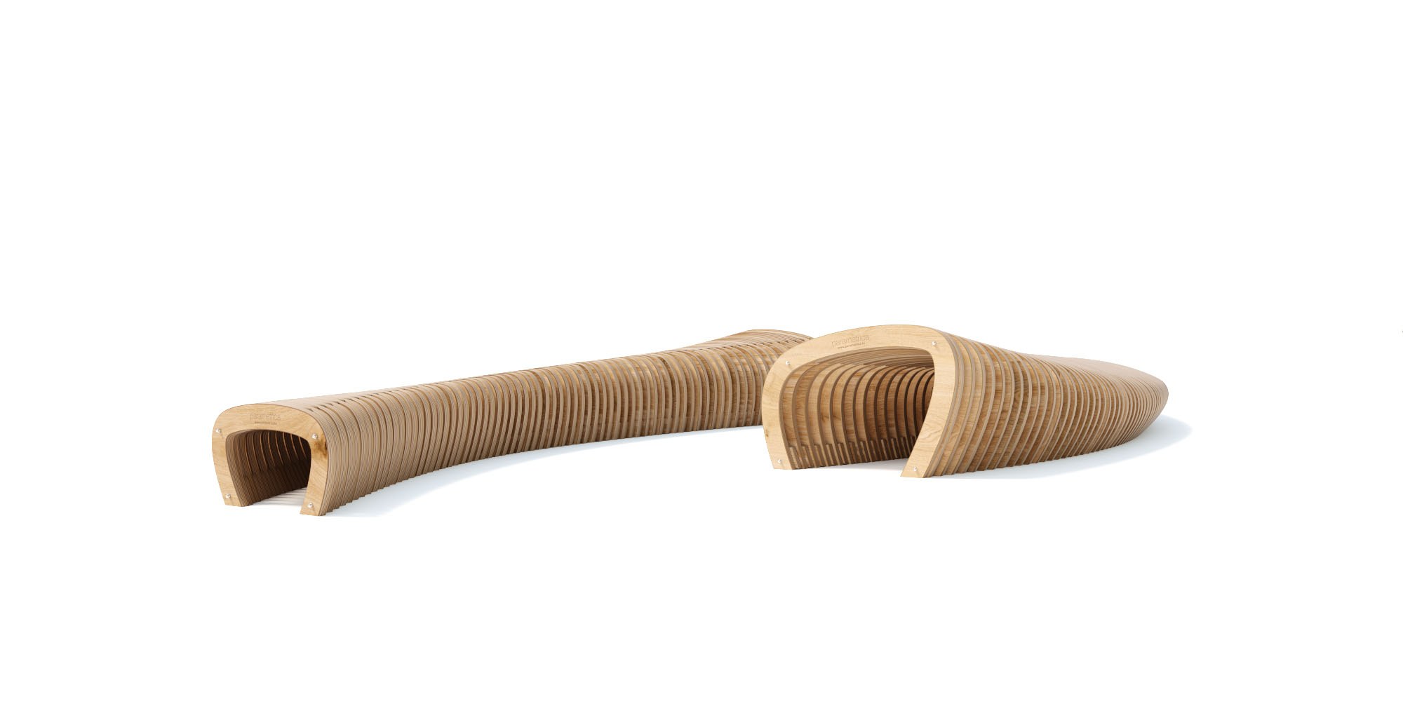 Parametric bench L4.1 — view · photo 5 of 6