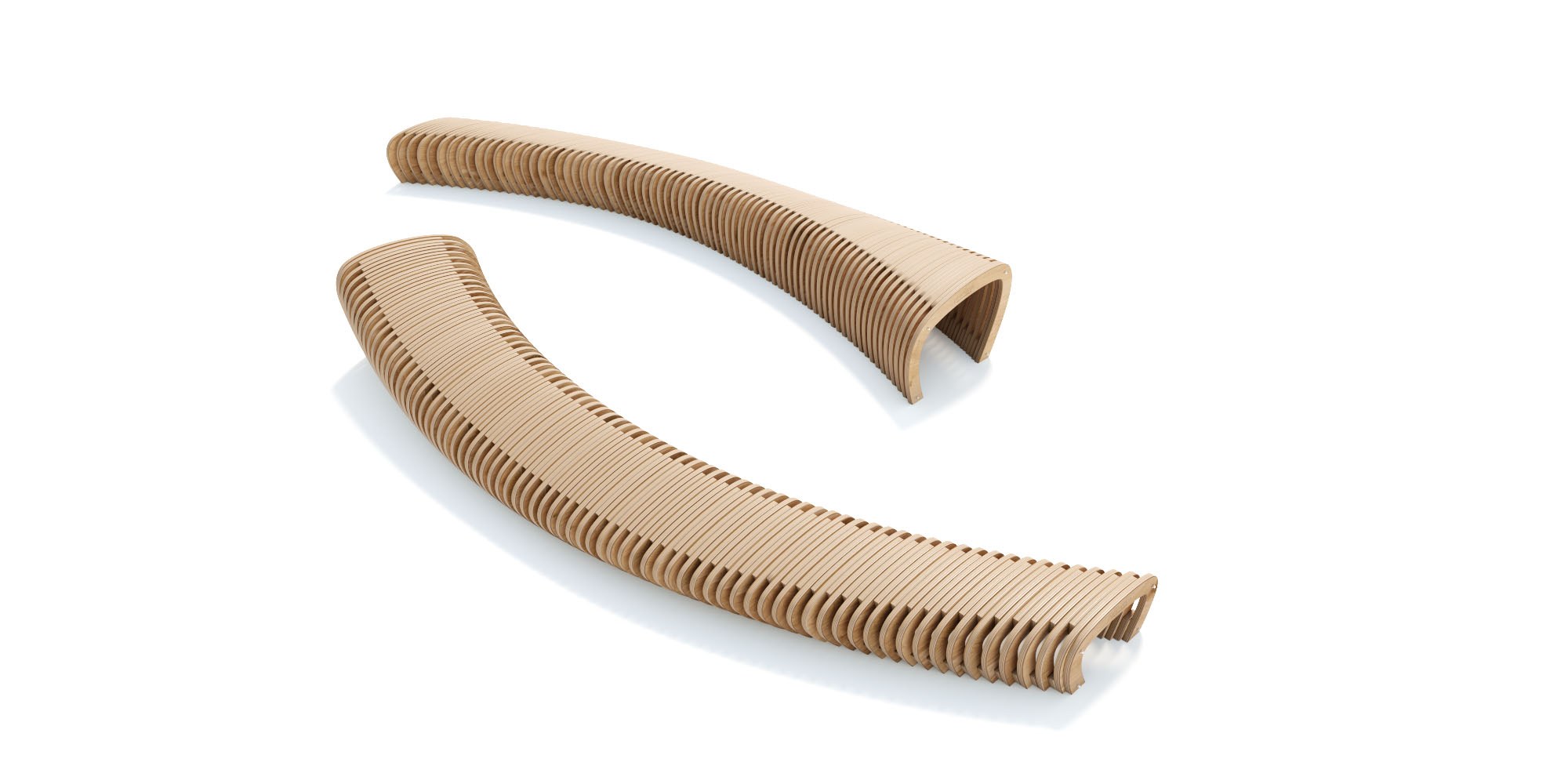 Parametric bench L4.1 — view · photo 6 of 6