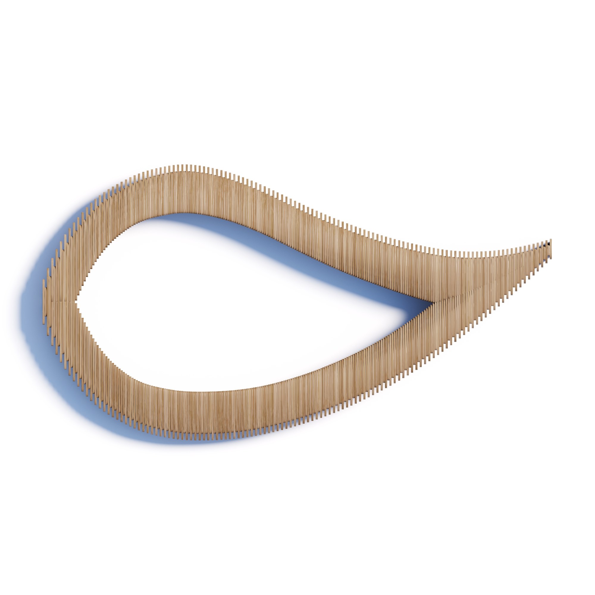 Parametric bench P4.6 — view · photo 3 of 6