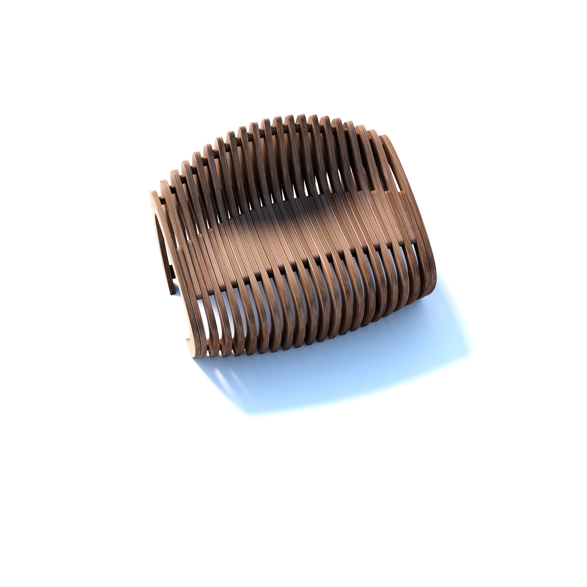 Parametric bench S3.21 — view · photo 4 of 6