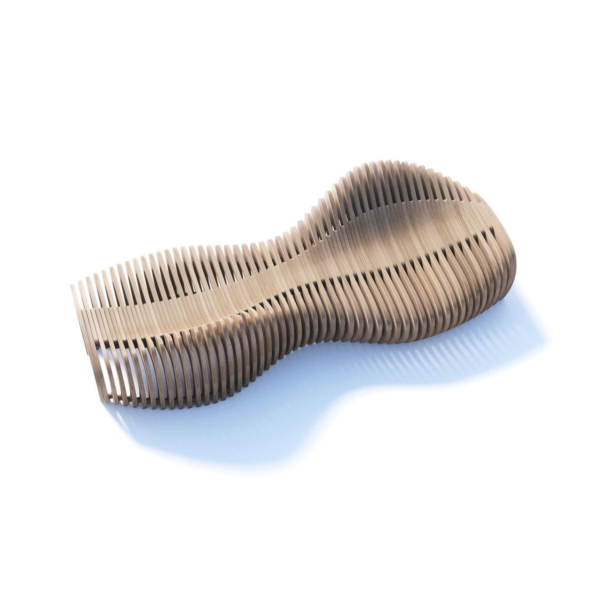 Parametric bench S3.421 — view · photo 3 of 6