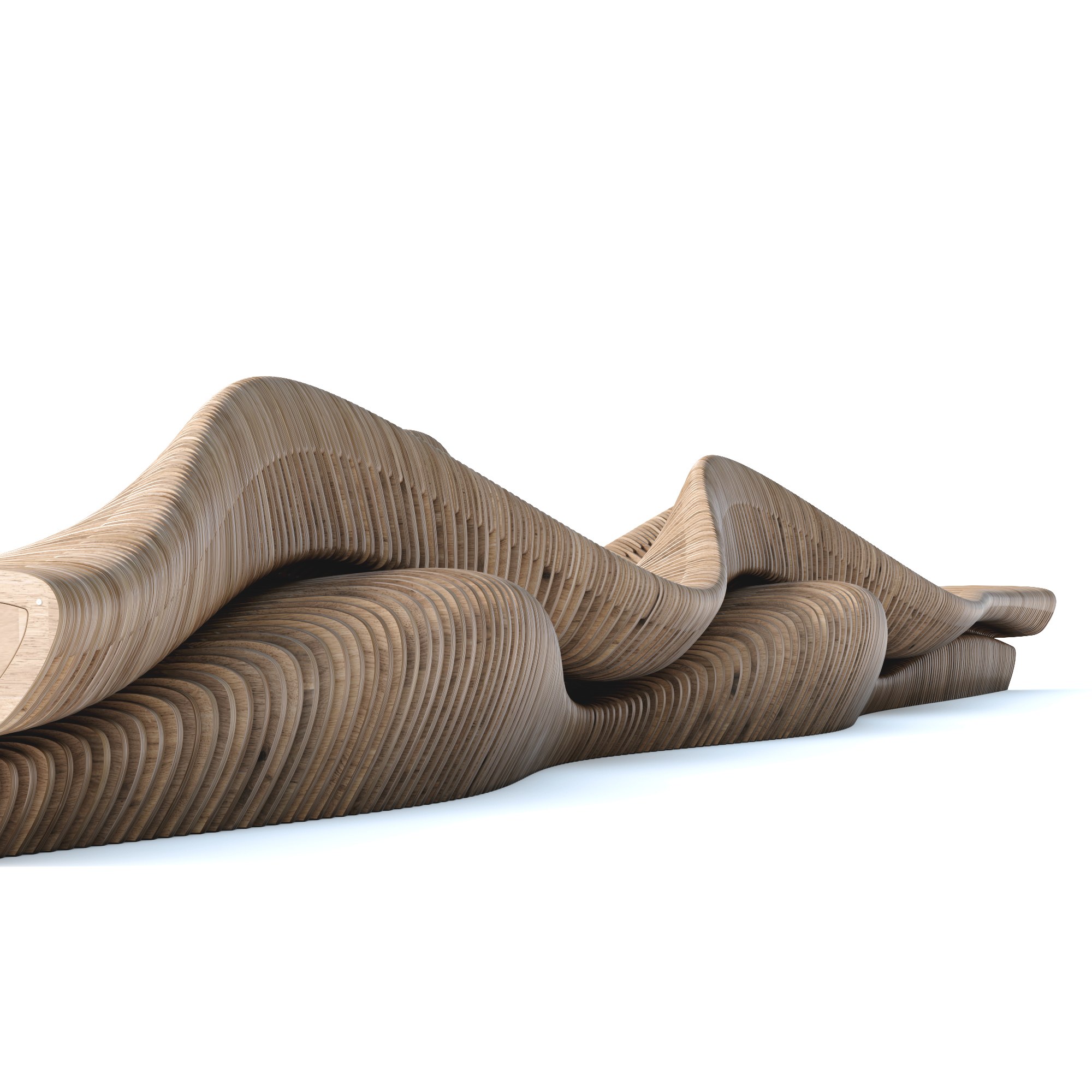Parametric bench W2.12 — view · photo 1 of 6