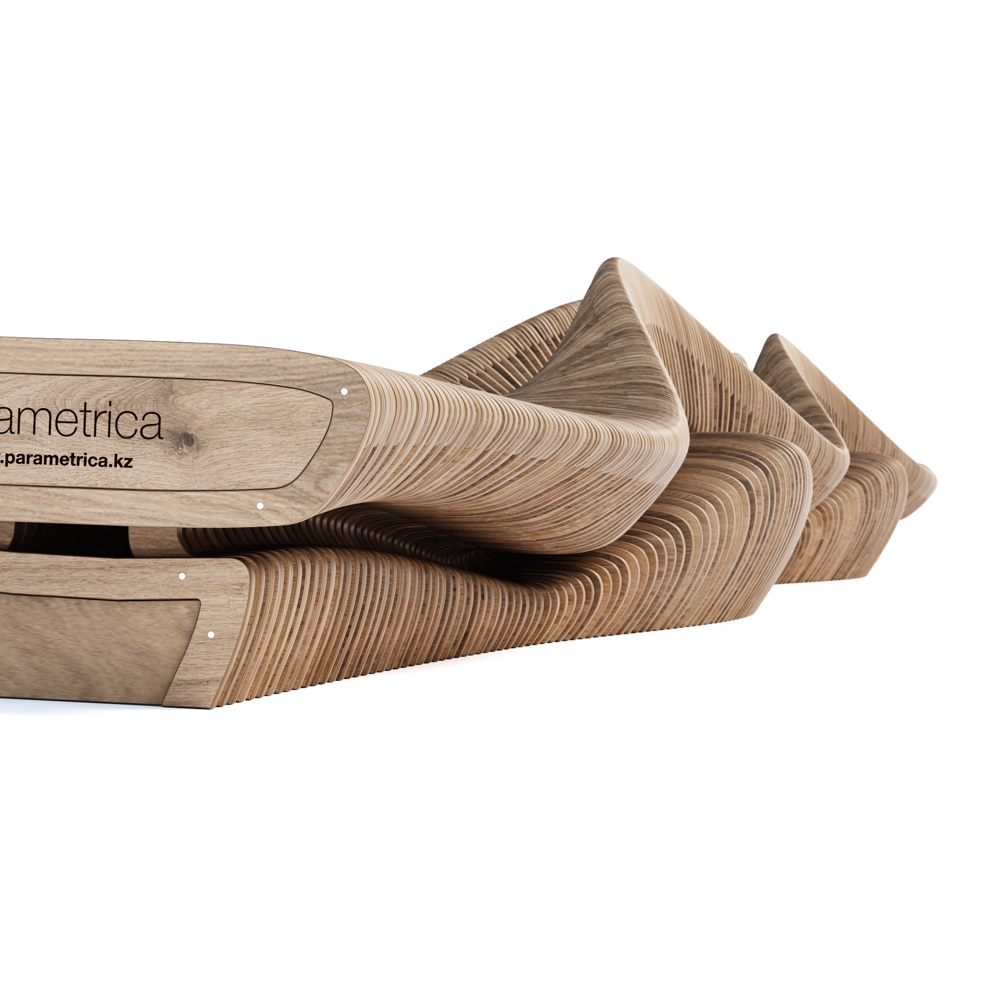 Parametric bench W2.12 — view · photo 6 of 6