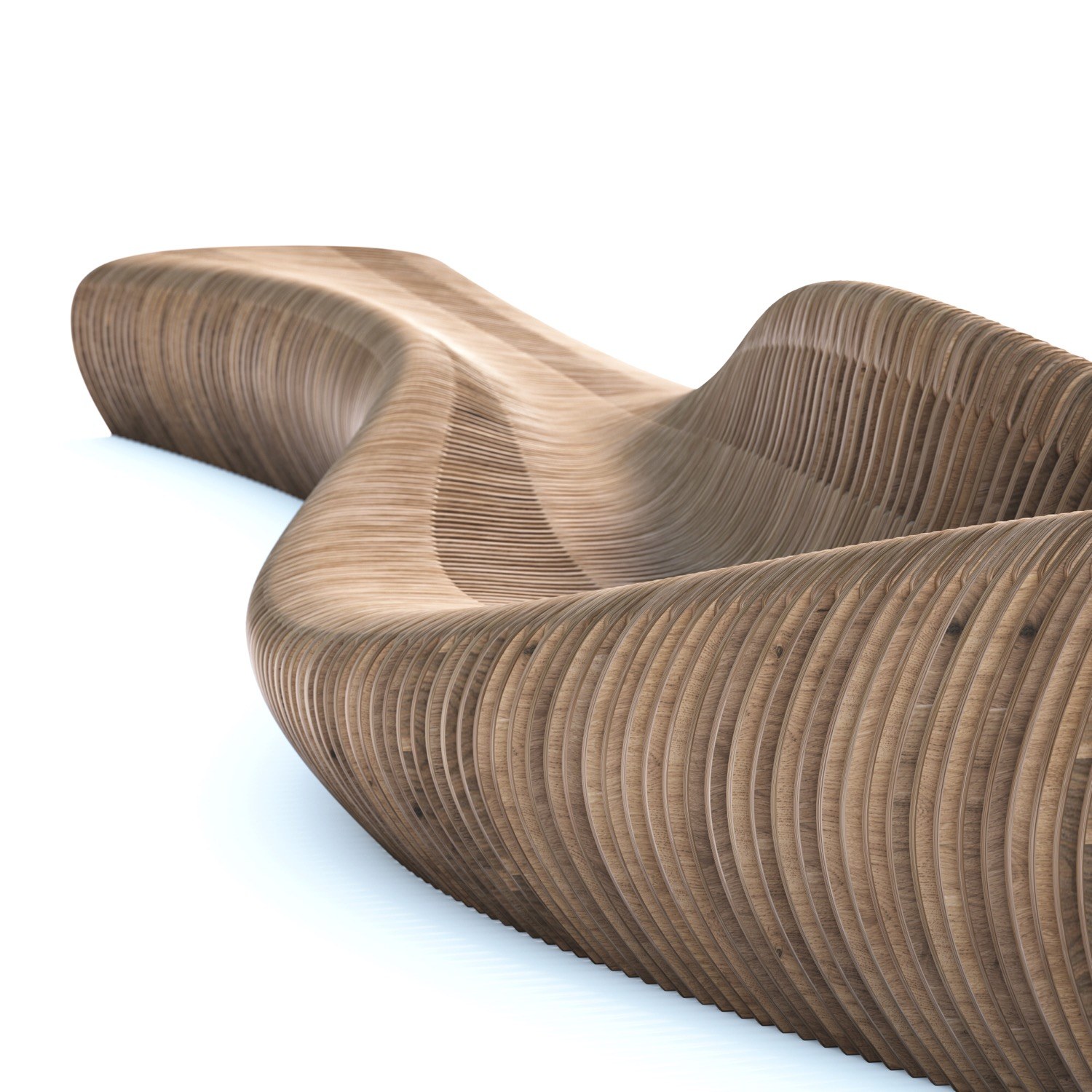 Parametric bench W5.12-1 — view · photo 5 of 6